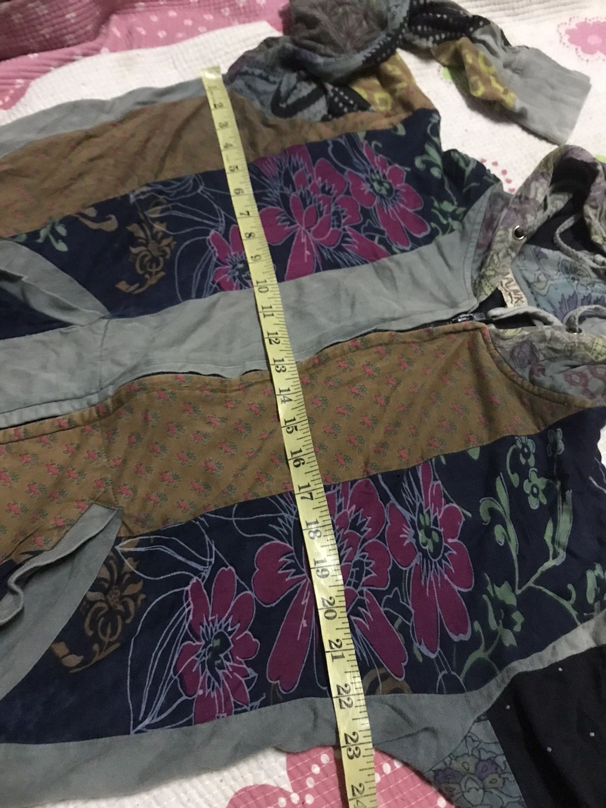 Other Malaika patchwork zipper hoodie Size US M / EU 48-50 / 2 - 7 Thumbnail