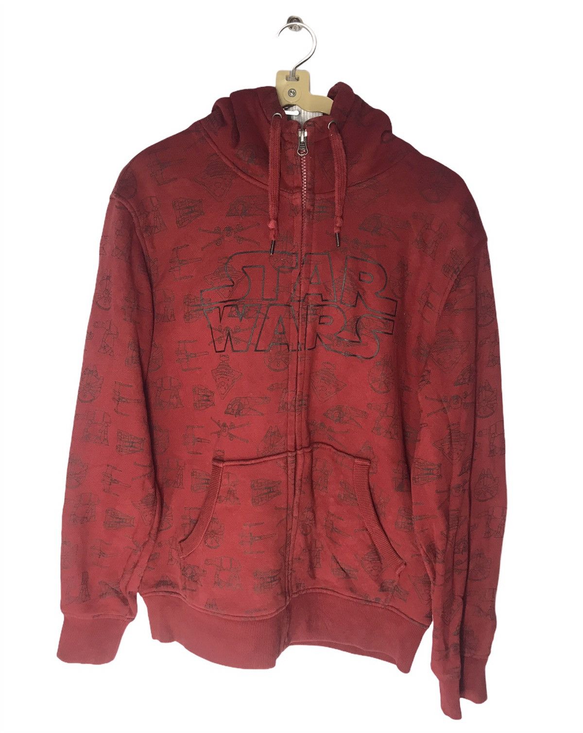 Star Wars × Uniqlo Star Wars x Uniqlo fullprint zipper hoodie fleece inside Size US M / EU 48-50 / 2 - 1 Thumbnail
