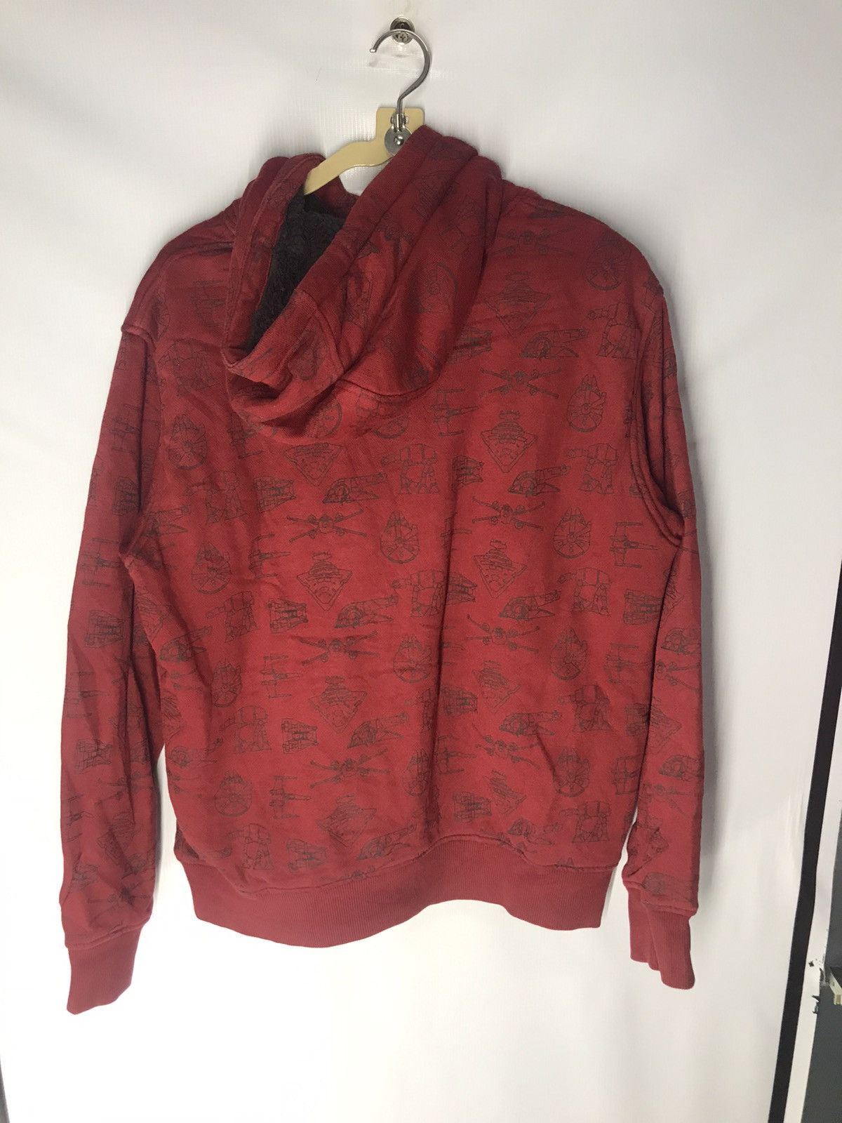 Star Wars × Uniqlo Star Wars x Uniqlo fullprint zipper hoodie fleece inside Size US M / EU 48-50 / 2 - 7 Thumbnail