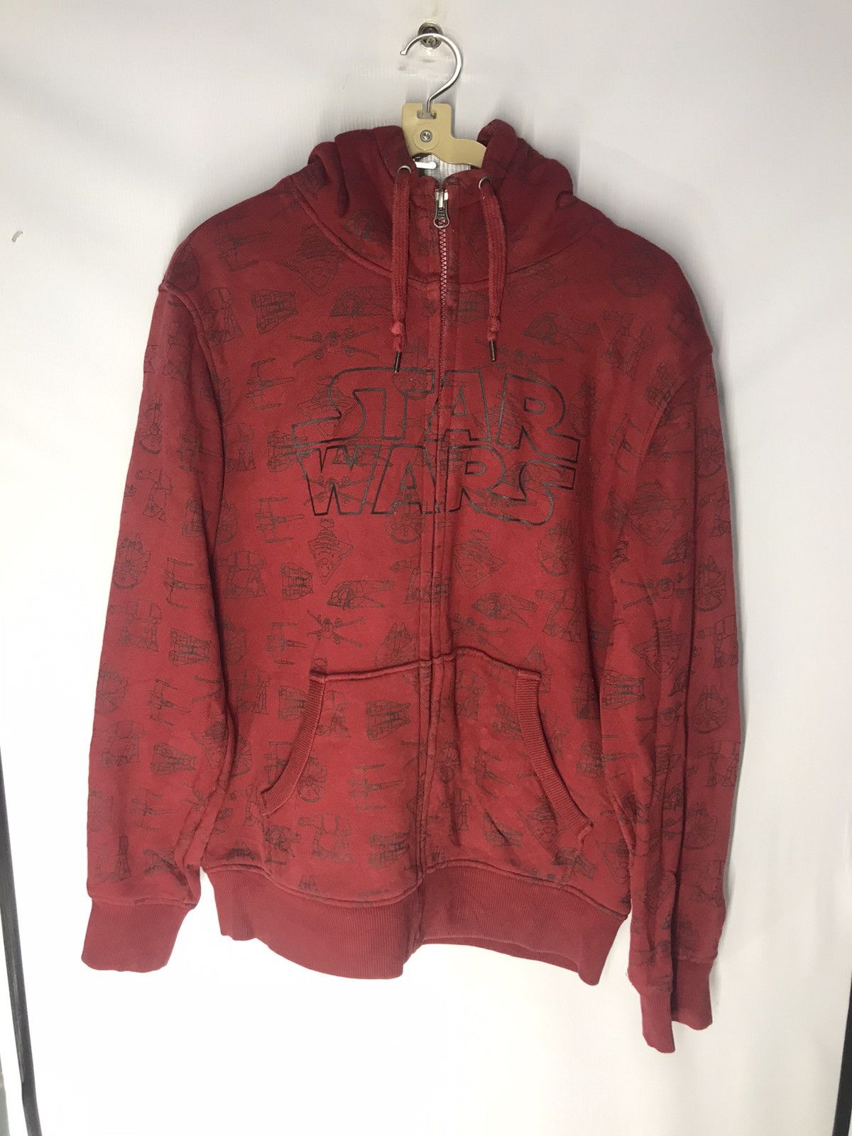 Star Wars × Uniqlo Star Wars x Uniqlo fullprint zipper hoodie fleece inside Size US M / EU 48-50 / 2 - 6 Thumbnail