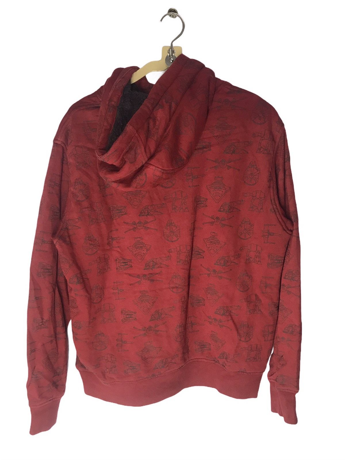 Star Wars × Uniqlo Star Wars x Uniqlo fullprint zipper hoodie fleece inside Size US M / EU 48-50 / 2 - 2 Thumbnail
