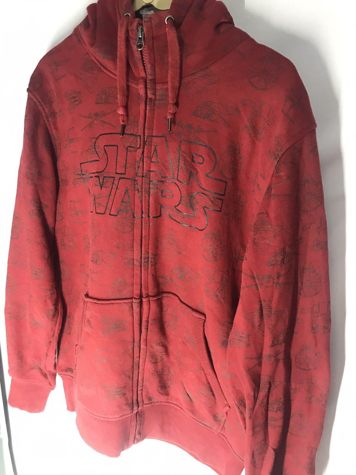 Star Wars × Uniqlo Star Wars x Uniqlo fullprint zipper hoodie fleece inside Size US M / EU 48-50 / 2 - 5 Thumbnail