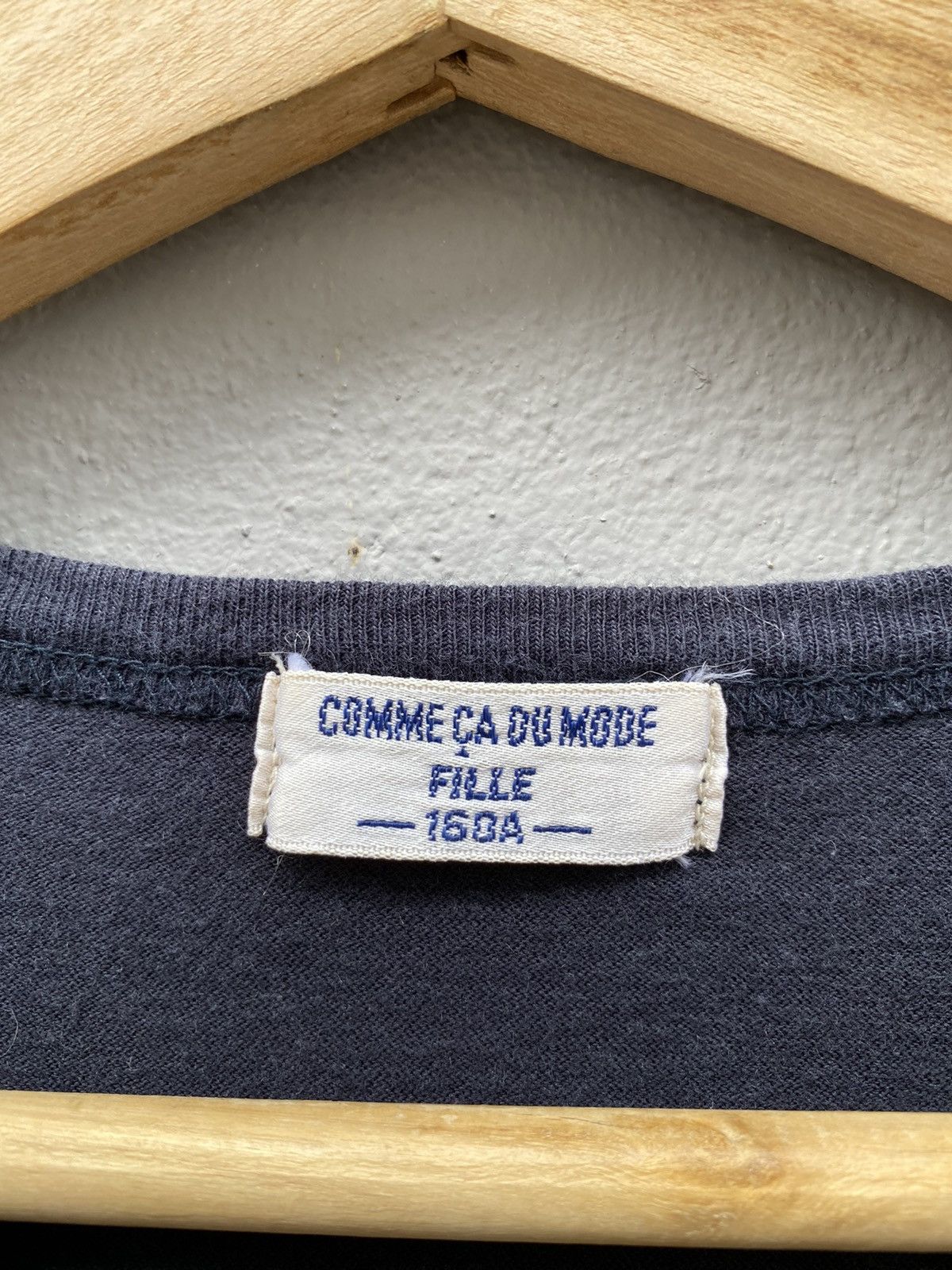 Comme Ca Ism × Vintage Vintage 90s COMME ÇA AU MODE “FILLE” Archive T-shirt Size US M / EU 48-50 / 2 - 3 Thumbnail