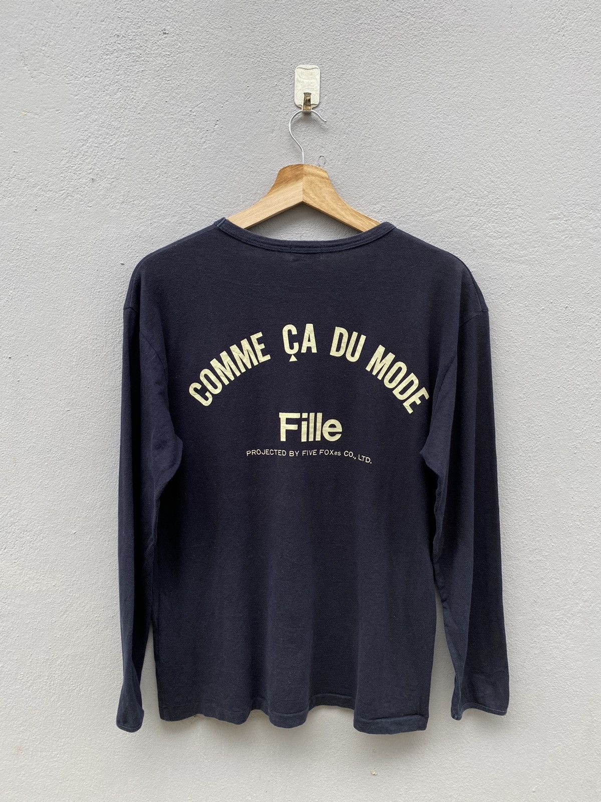 Comme Ca Ism × Vintage Vintage 90s COMME ÇA AU MODE “FILLE” Archive T-shirt Size US M / EU 48-50 / 2 - 1 Thumbnail
