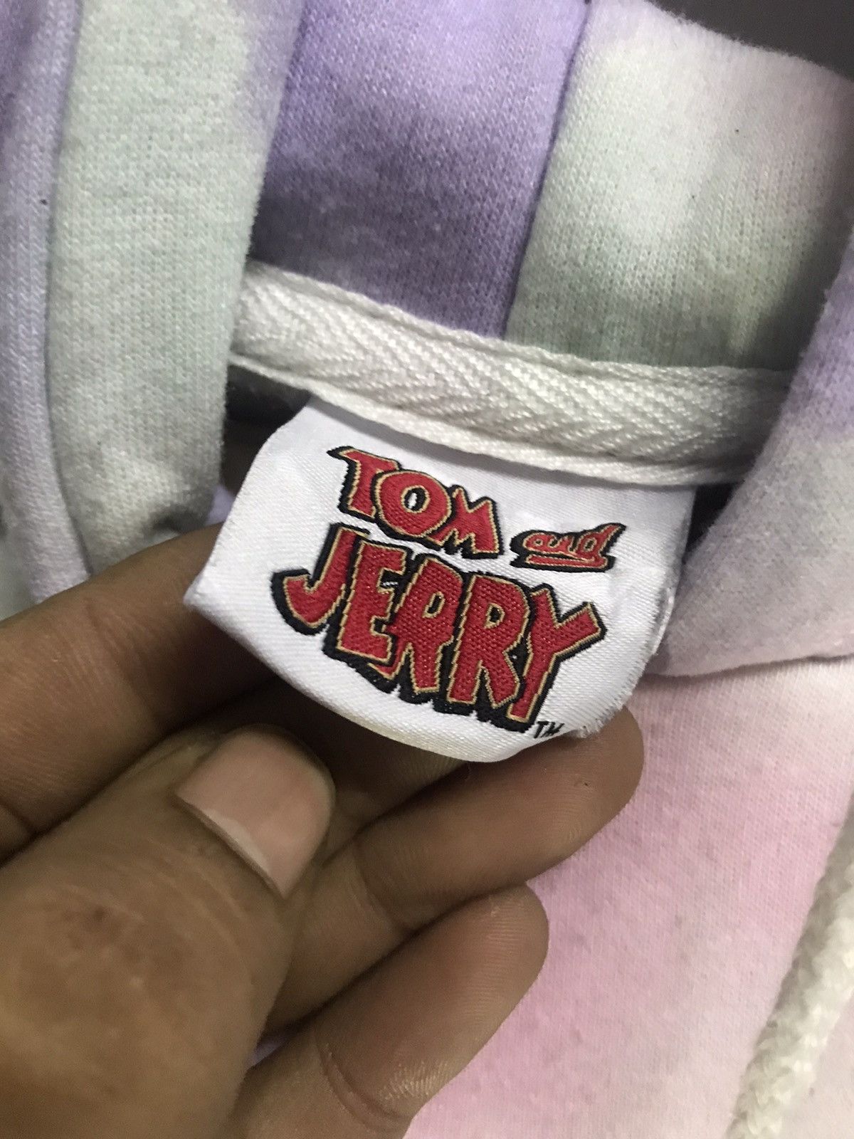 Cartoon Network Tom and jerry hoodie pullover tie dye Size US XL / EU 56 / 4 - 3 Thumbnail