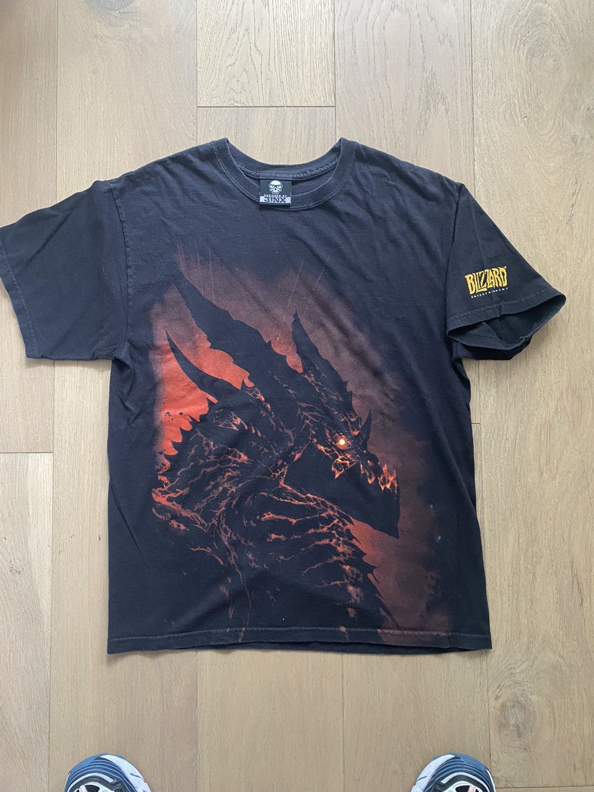VTG Original World Of Warcraft T Shirt Rare Blizzard Jinx M