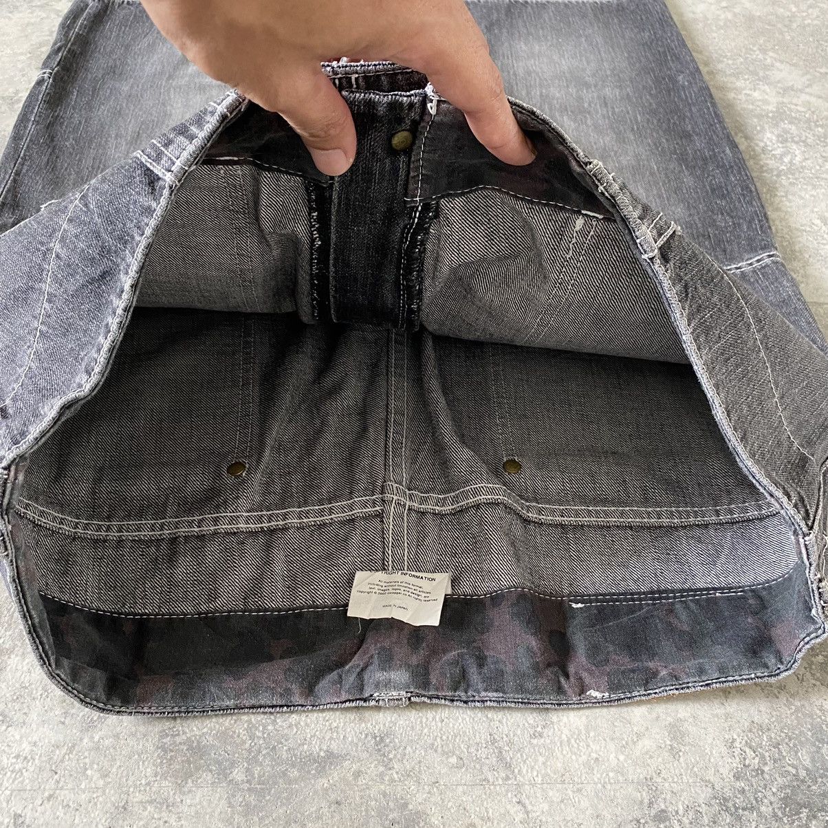 Swagger Vintage 2002 Swagger Made In Japan Baggy Jeans Size US 36 / EU 52 - 9 Thumbnail