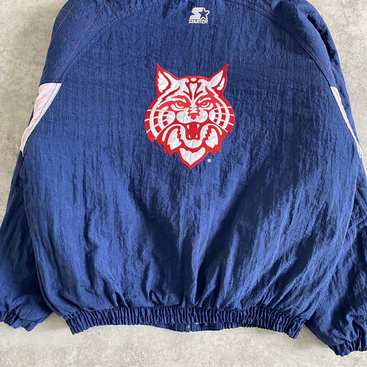 NFL × Starter × Vintage Vintage 90's Arizona Wildcats NFL Dirty Parkas Jacket Size US L / EU 52-54 / 3 - 9 Thumbnail