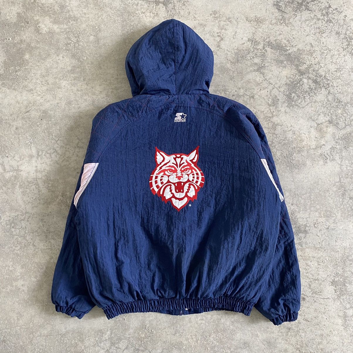 NFL × Starter × Vintage Vintage 90's Arizona Wildcats NFL Dirty Parkas Jacket Size US L / EU 52-54 / 3 - 3 Thumbnail