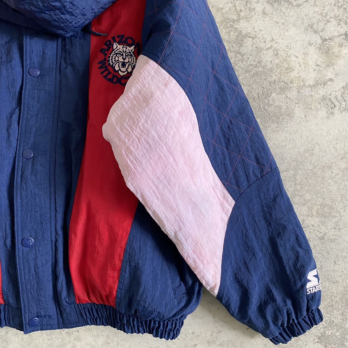 NFL × Starter × Vintage Vintage 90's Arizona Wildcats NFL Dirty Parkas Jacket Size US L / EU 52-54 / 3 - 13 Thumbnail