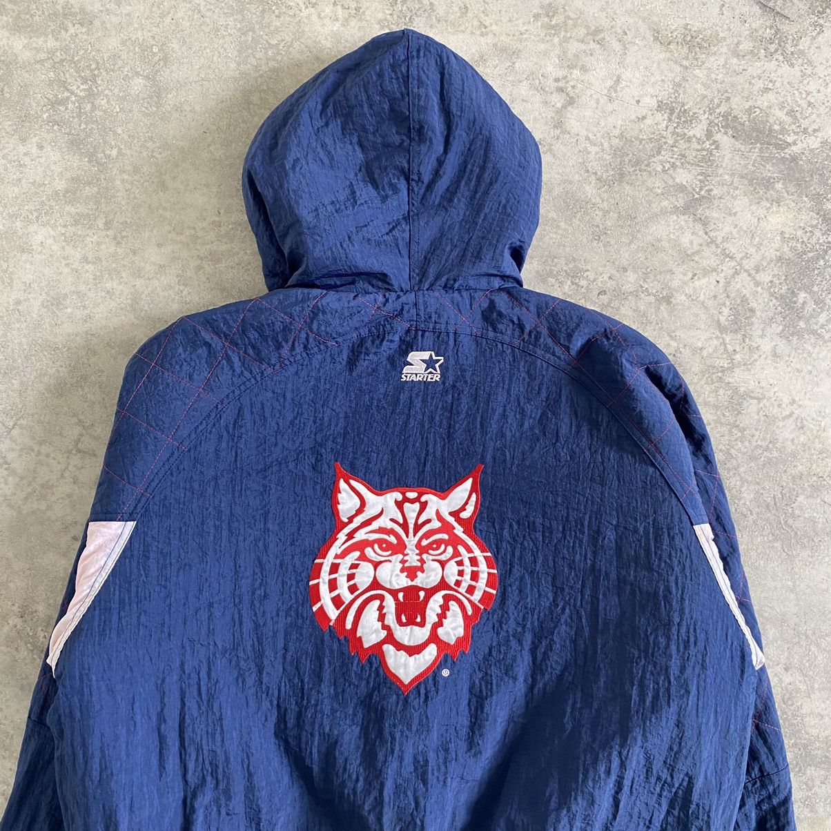 NFL × Starter × Vintage Vintage 90's Arizona Wildcats NFL Dirty Parkas Jacket Size US L / EU 52-54 / 3 - 2 Thumbnail