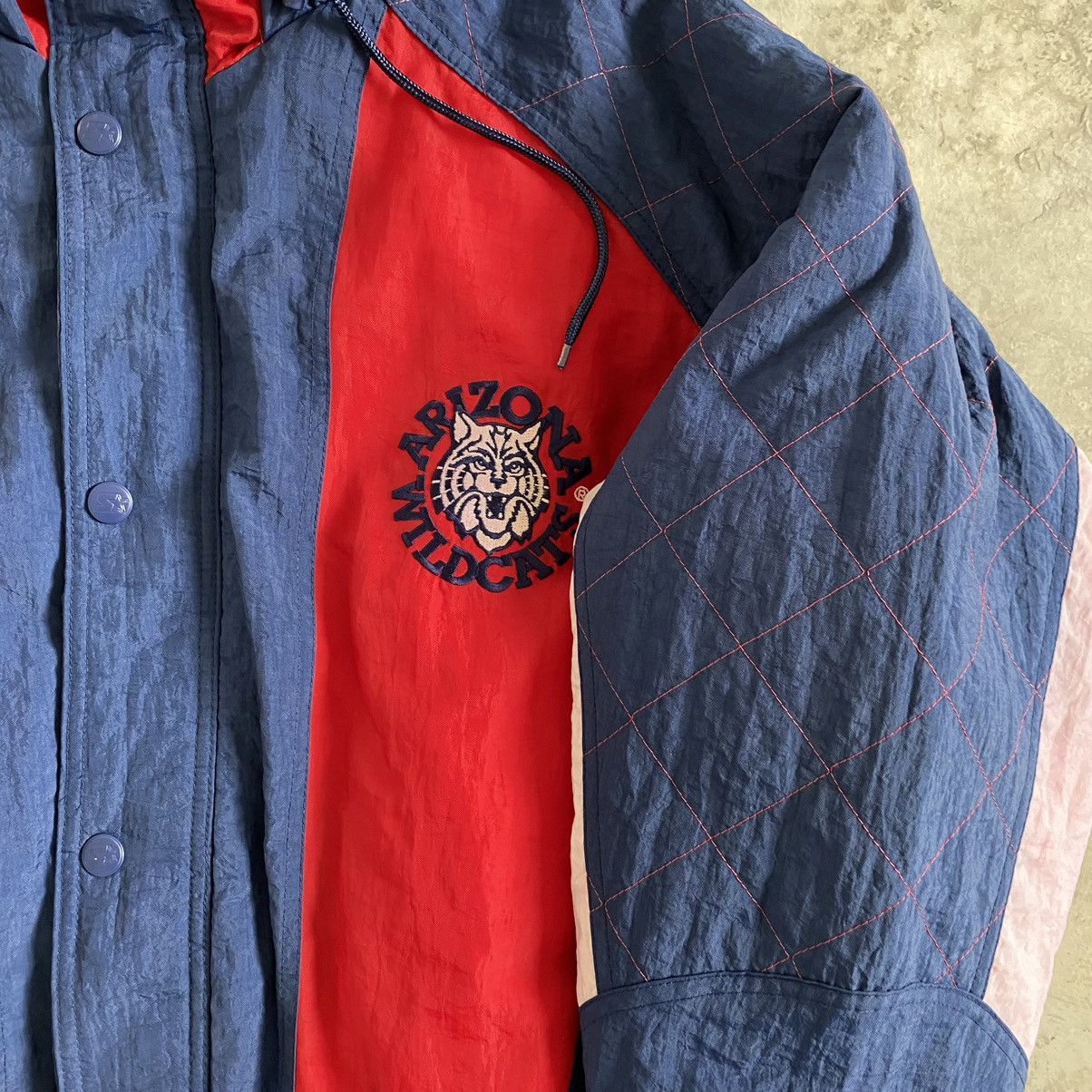 NFL × Starter × Vintage Vintage 90's Arizona Wildcats NFL Dirty Parkas Jacket Size US L / EU 52-54 / 3 - 7 Thumbnail