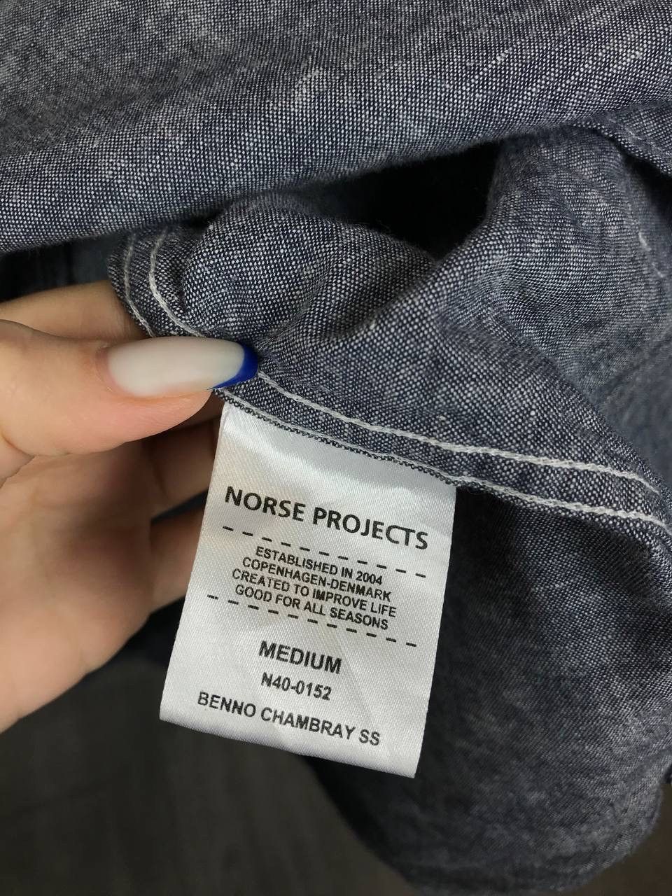 Norse Projects Norse Projects luxury streetwear shirt Size US M / EU 48-50 / 2 - 5 Thumbnail
