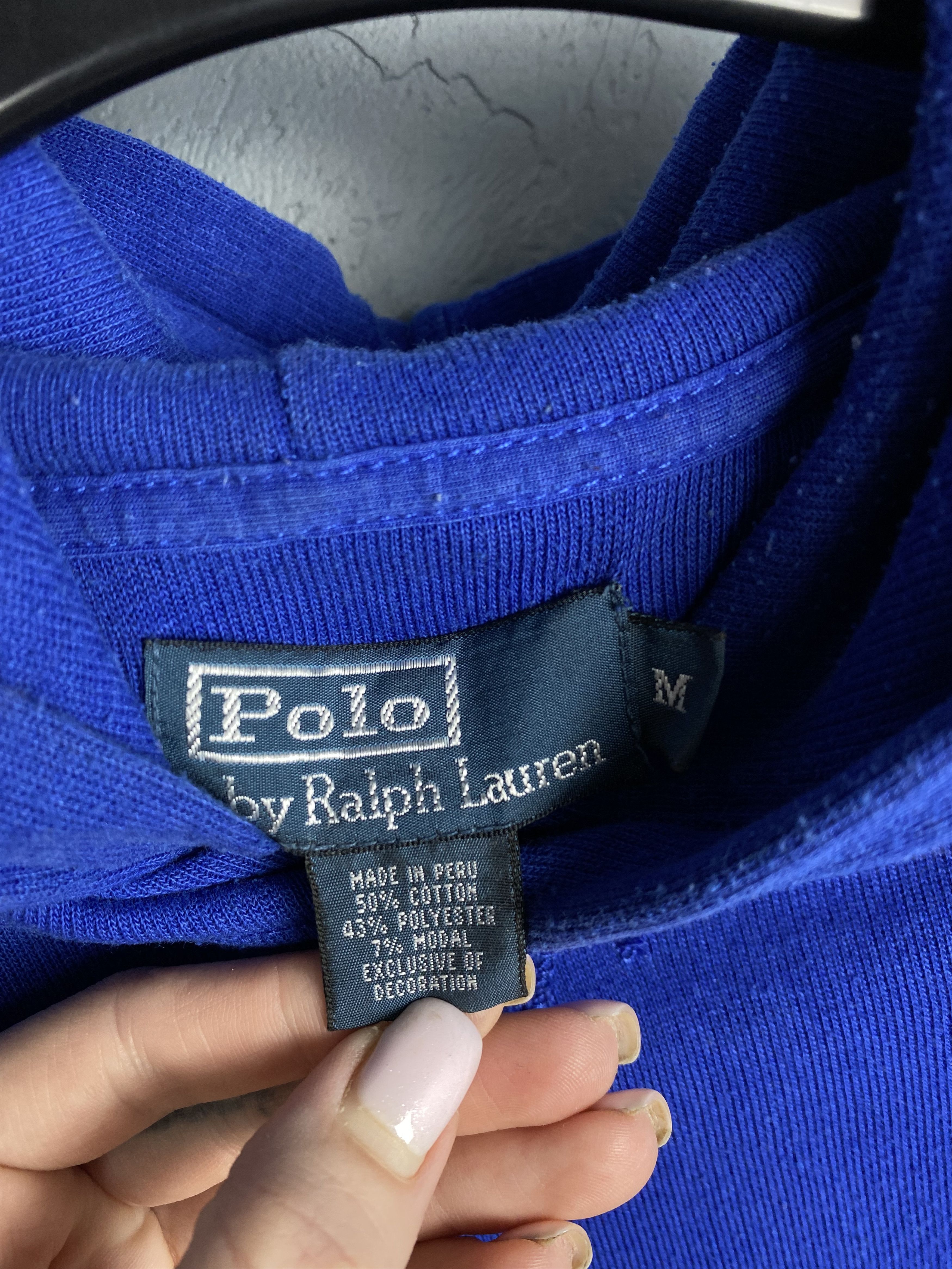 Polo Ralph Lauren Polo Ralph Lauren Vintage Mens Hoodie Size US M / EU 48-50 / 2 - 5 Thumbnail