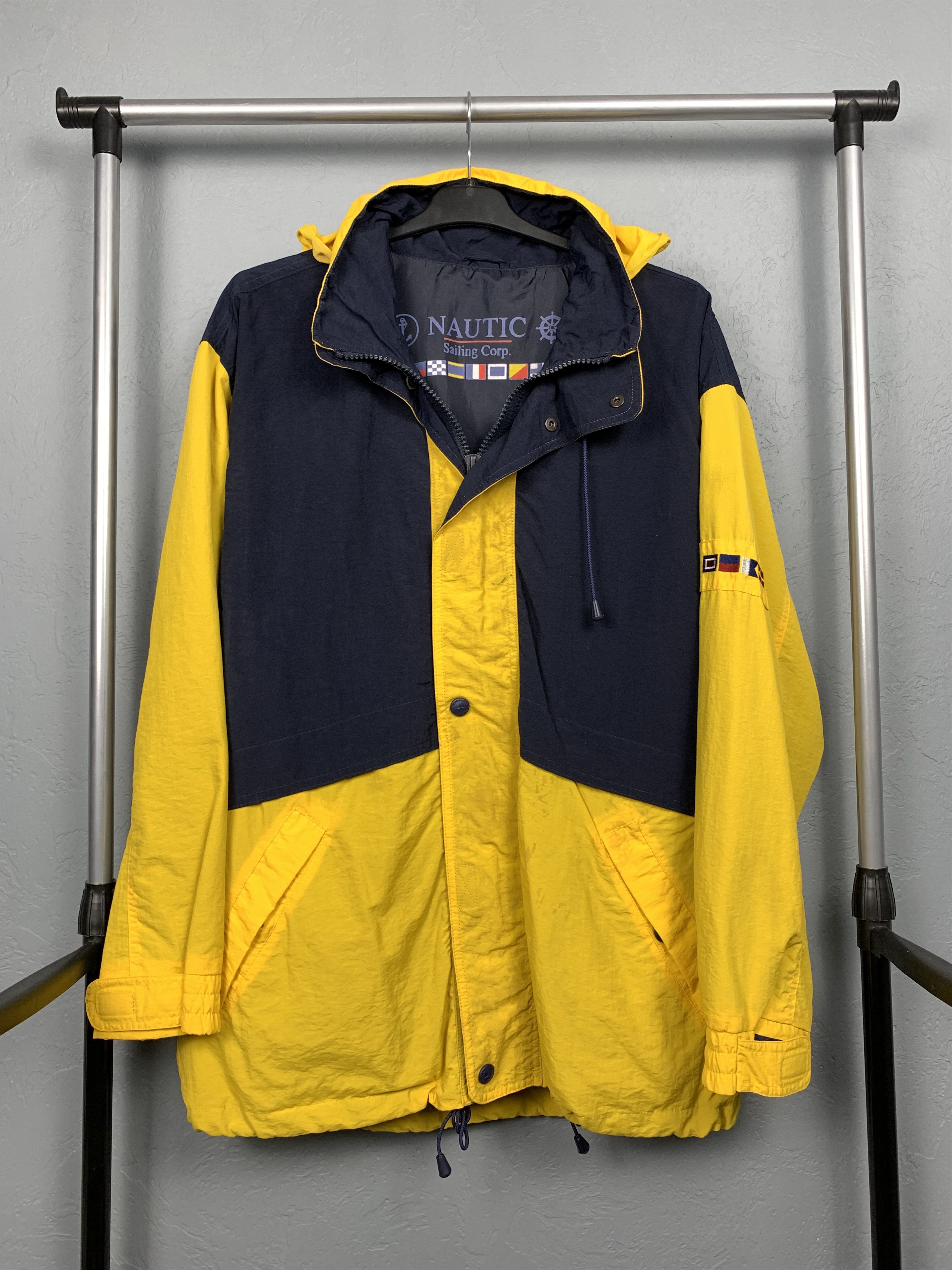 Nautica Nautic VINTAGE Mens Jacket Size US XL / EU 56 / 4 - 1 Thumbnail