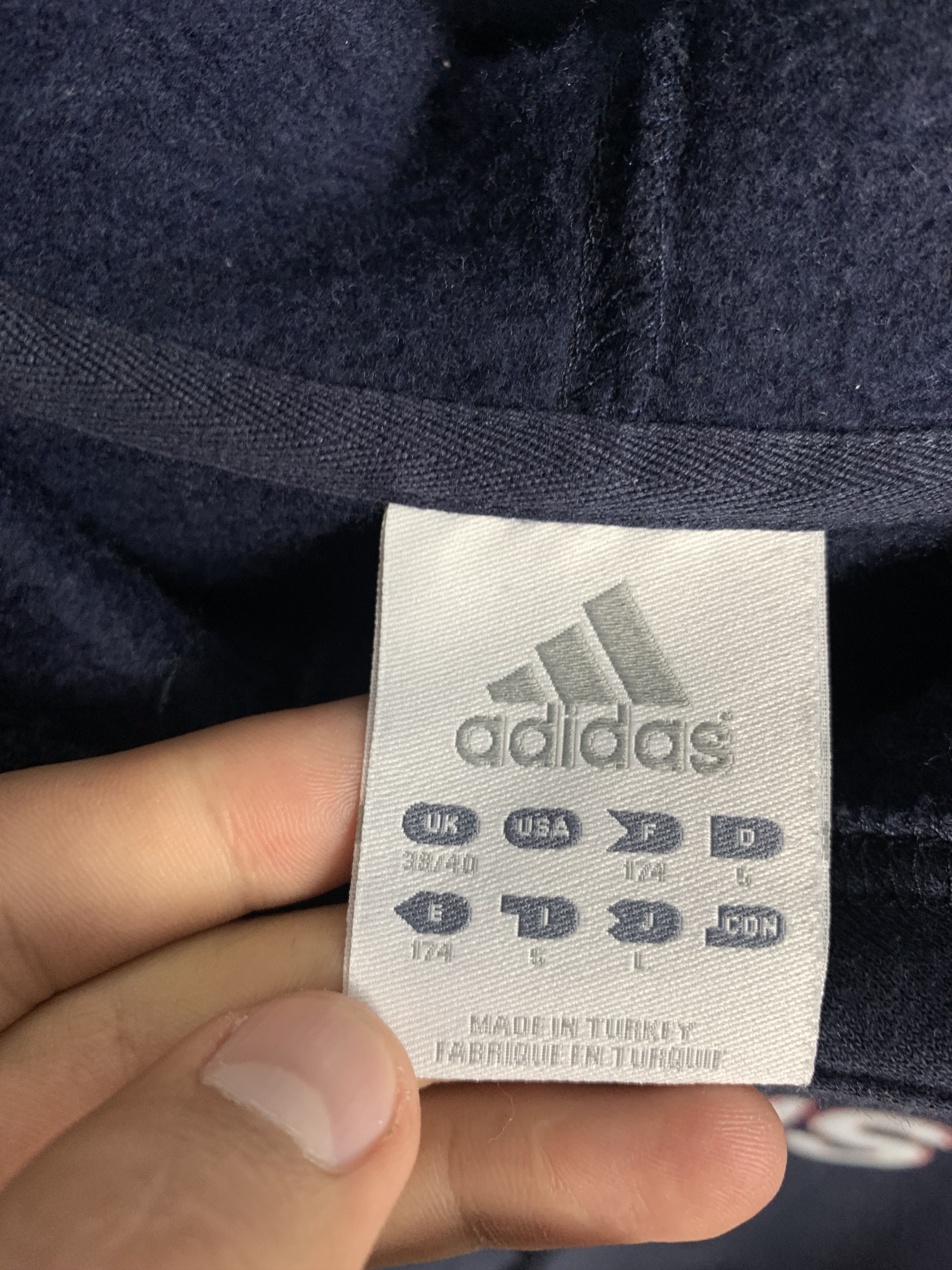 Adidas Adidas Vintage Mens Big Logo Hoodie Y2K Size US M / EU 48-50 / 2 - 6 Thumbnail