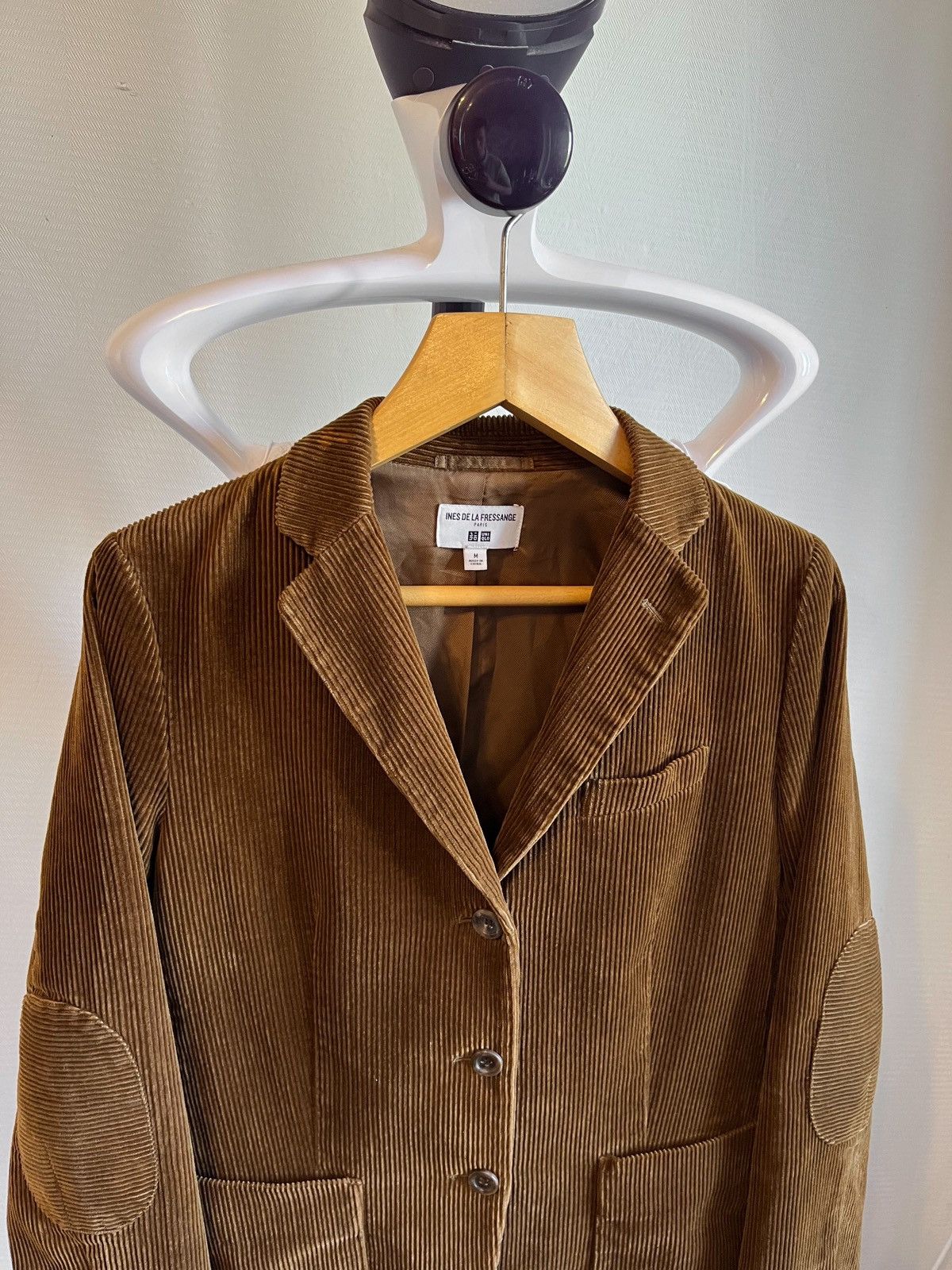 Japanese Brand Uniqlo Paris Velvet Blazer Size 46S - 1 Thumbnail