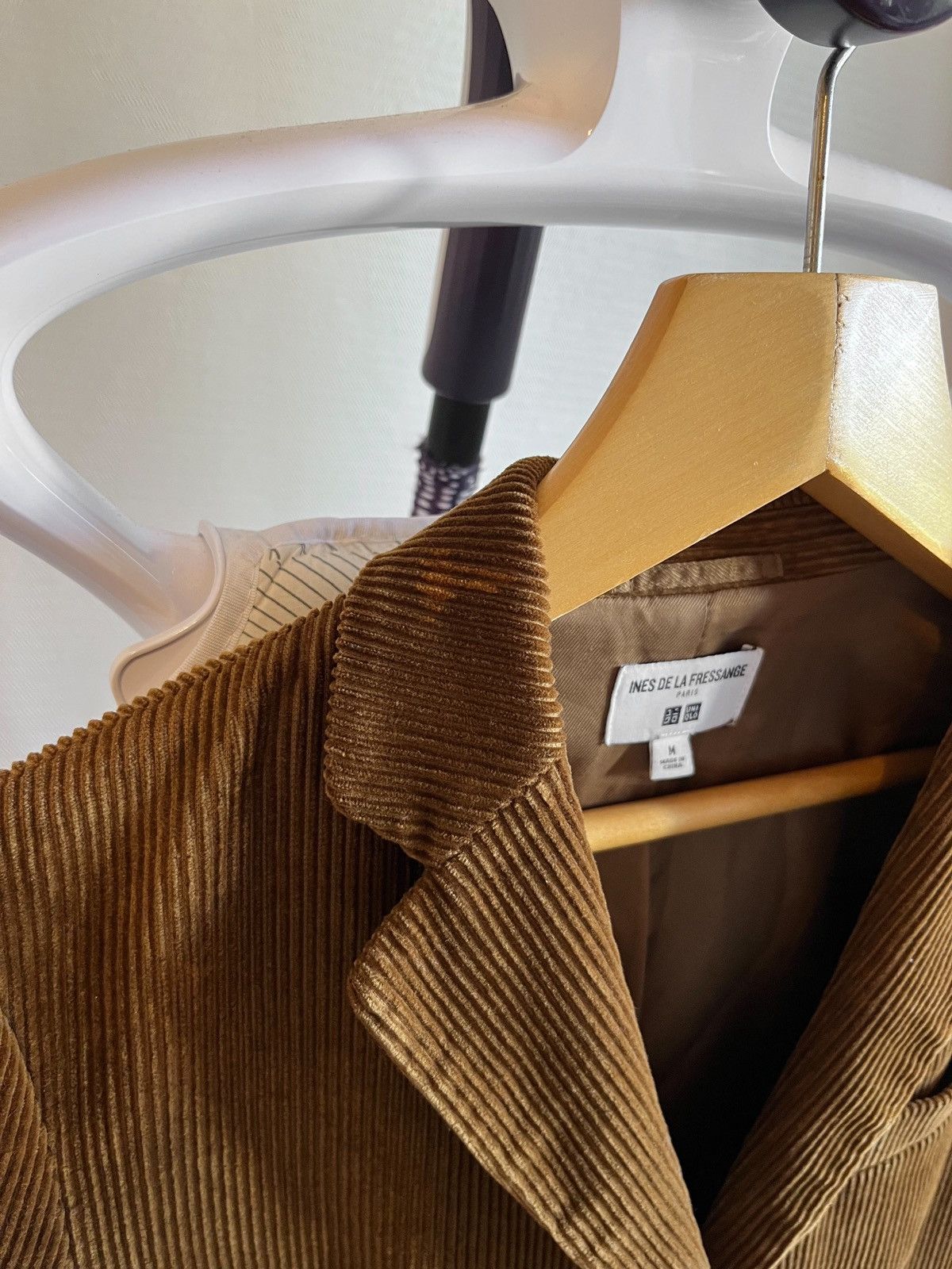 Japanese Brand Uniqlo Paris Velvet Blazer Size 46S - 8 Thumbnail