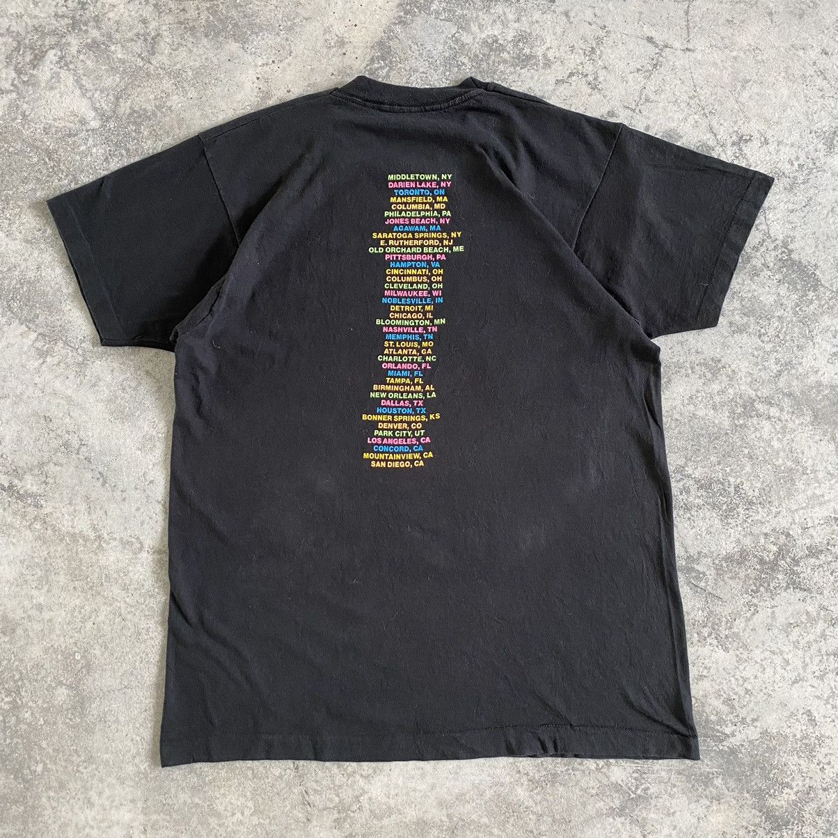 Band Tees VTG 80's The B-52's New Wave Promo Tour Band T-Shirt Size US M / EU 48-50 / 2 - 6 Thumbnail