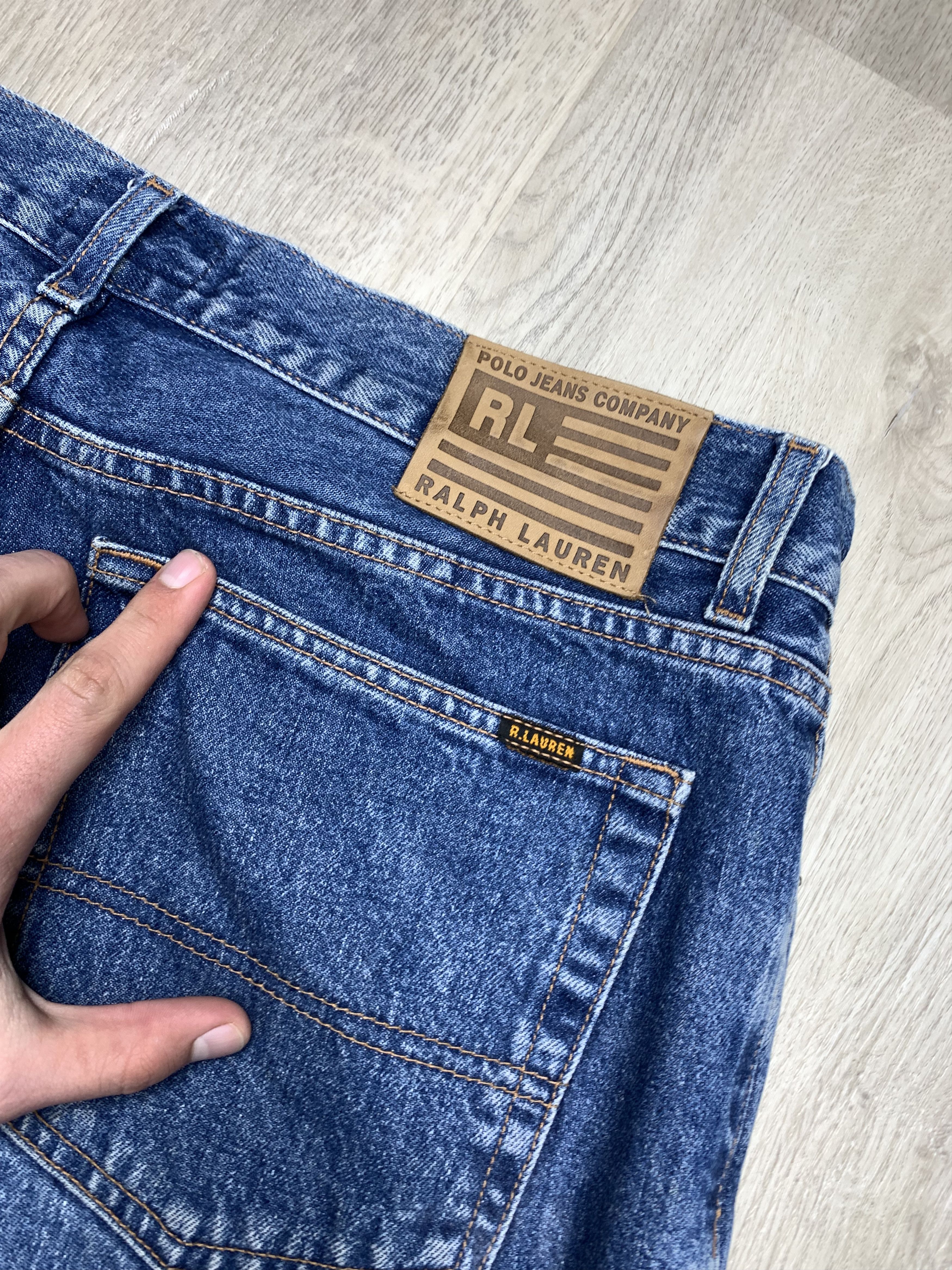 Polo Ralph Lauren Polo Jeans Company 90s Vintage Mens Denim Pants Jeans Size US 38 / EU 54 - 5 Thumbnail