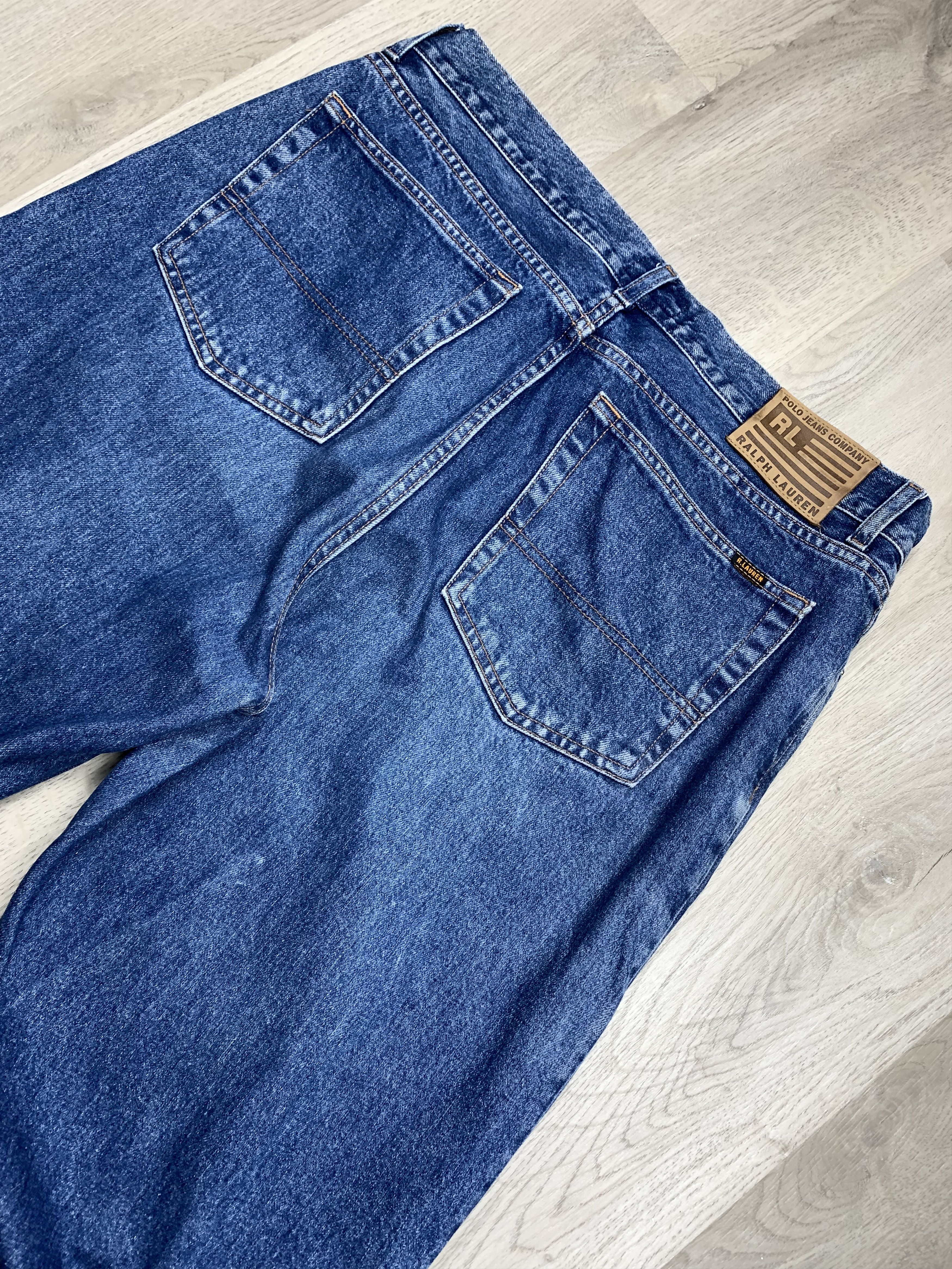 Polo Ralph Lauren Polo Jeans Company 90s Vintage Mens Denim Pants Jeans Size US 38 / EU 54 - 2 Thumbnail