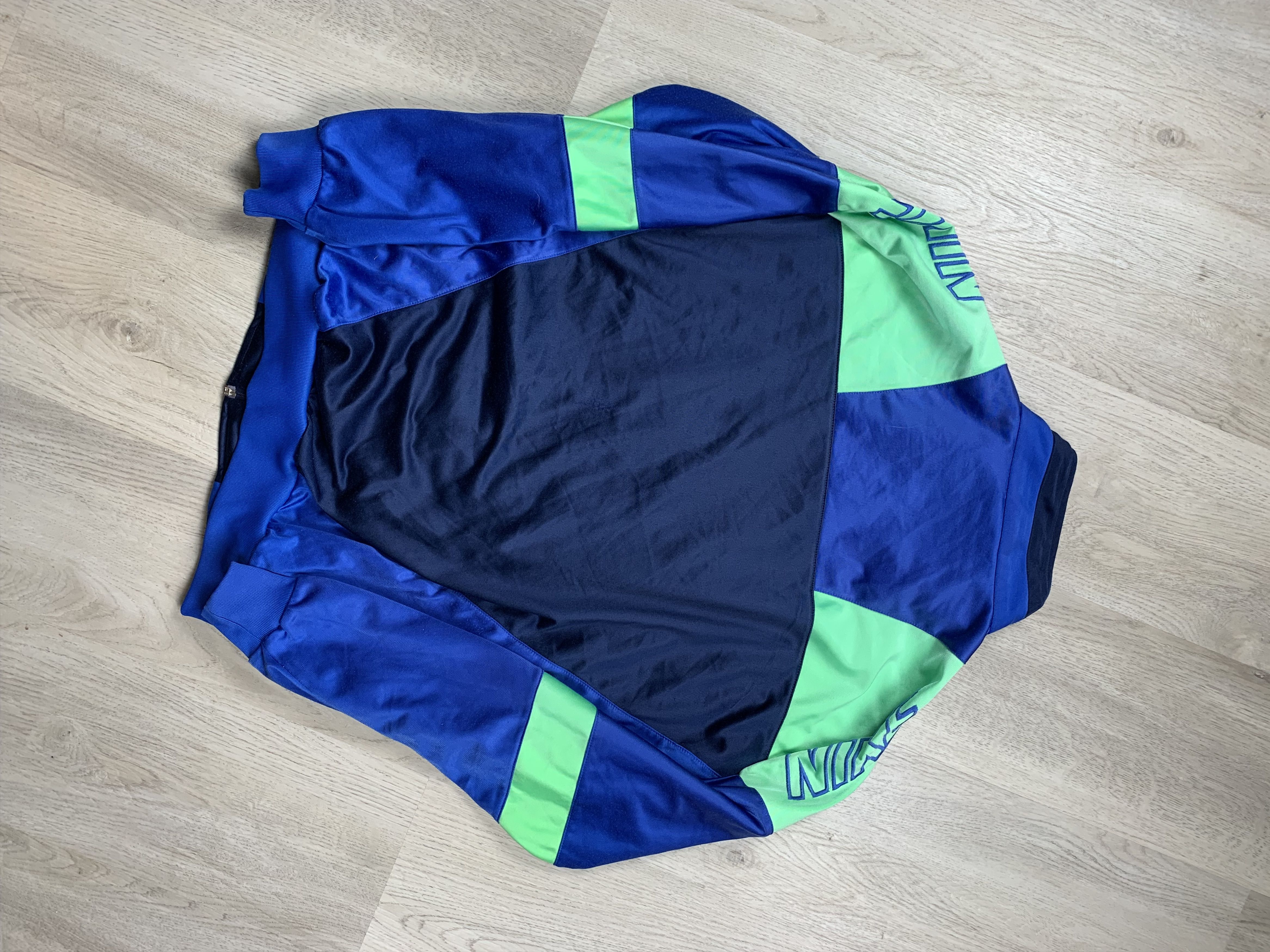 Nike Nike Vintage Mens Track Suit Jacket + Pants Drill Size US 32 / EU 48 - 8 Thumbnail