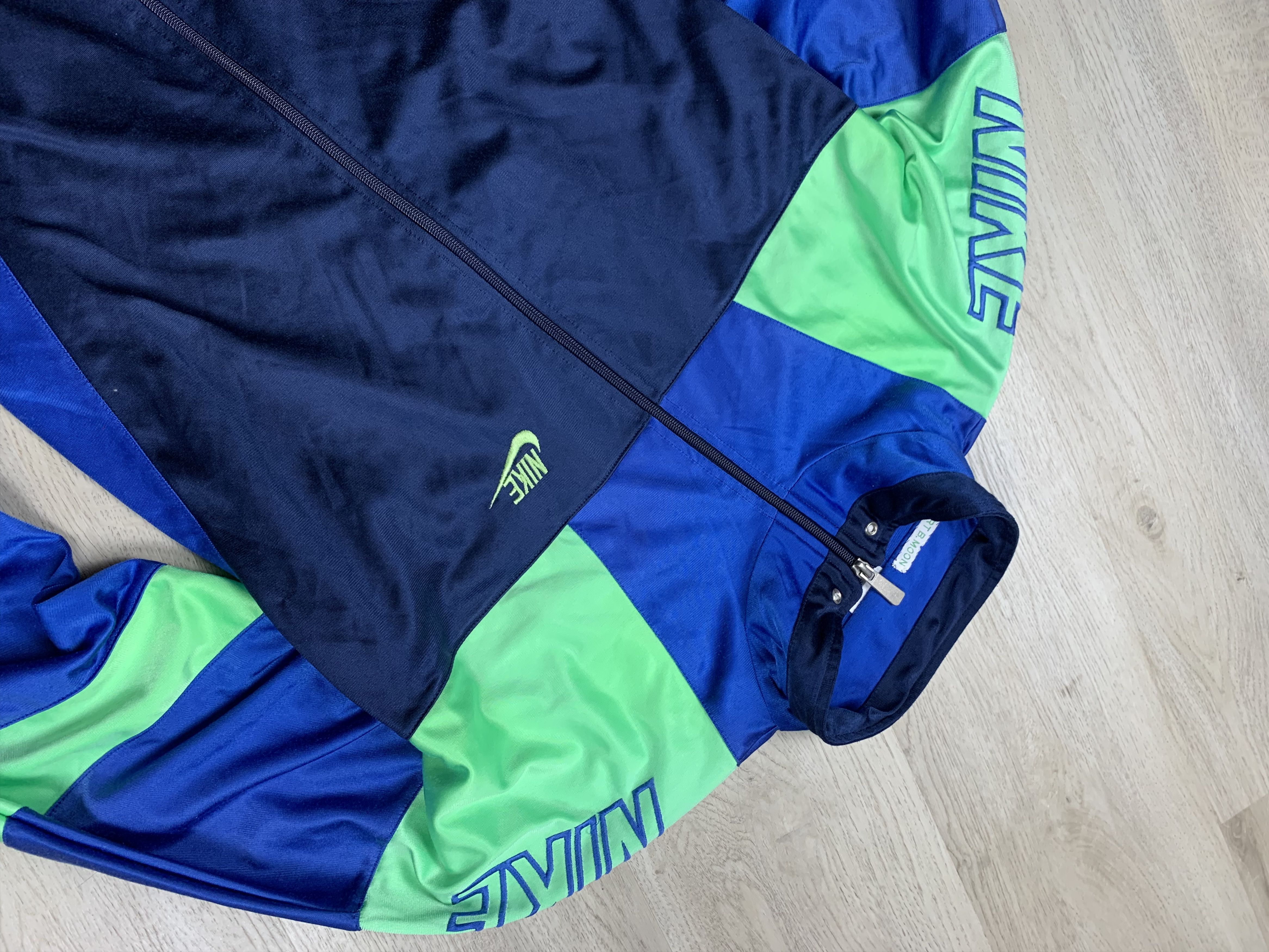 Nike Nike Vintage Mens Track Suit Jacket + Pants Drill Size US 32 / EU 48 - 5 Thumbnail