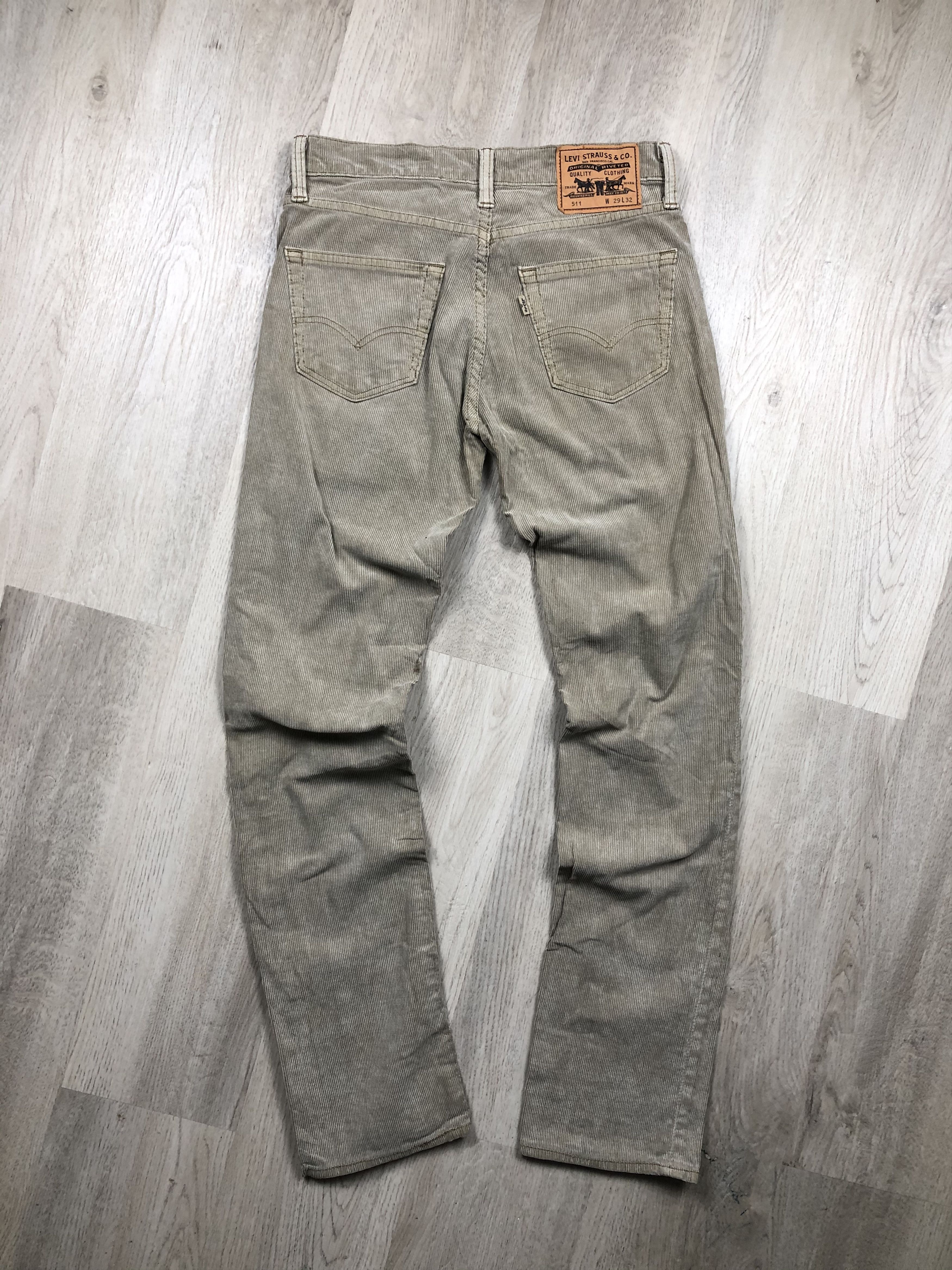 Levi's Levi's 511 Vintage Mens Corduroy Denim Pants Jeans Size US 29 - 1 Thumbnail