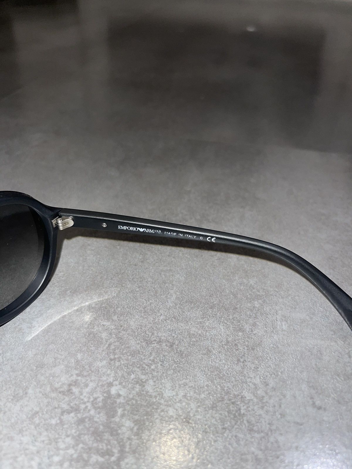 Emporio Armani Emporio Armani EA4010 5042/8G Black Aviator Sunglasses Size ONE SIZE - 11 Thumbnail