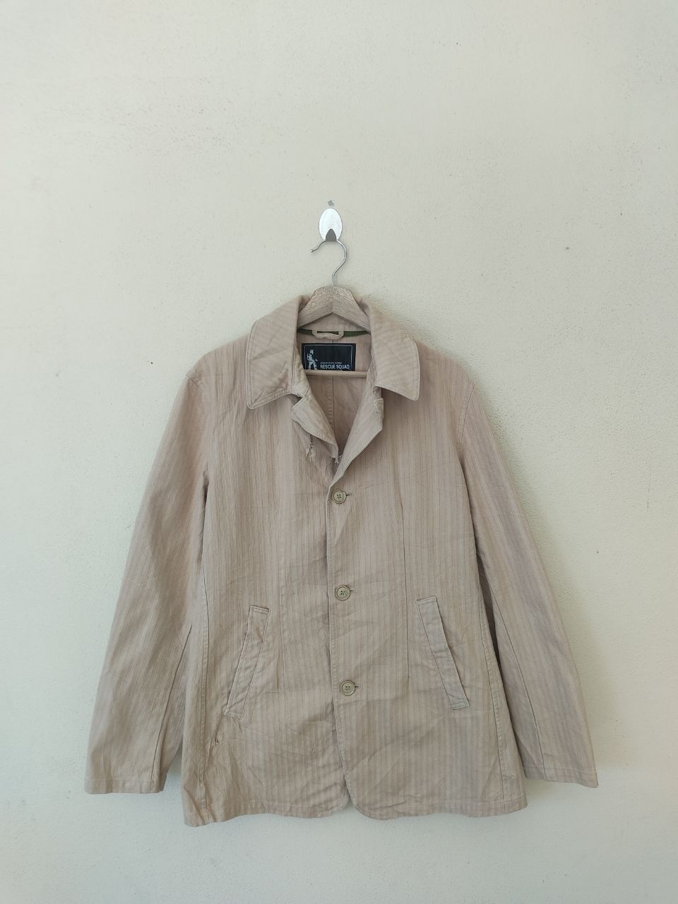 Vintage VINTAGE US MARINE RESCUE CHORE DISTRESSED JACKET Size US L / EU 52-54 / 3 - 2 Thumbnail