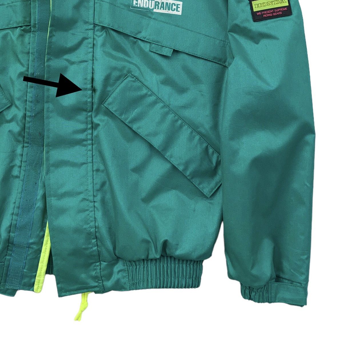 Honda 🔥Vintage Honda Racing Team Bomber Jacket Size US M / EU 48-50 / 2 - 13 Thumbnail