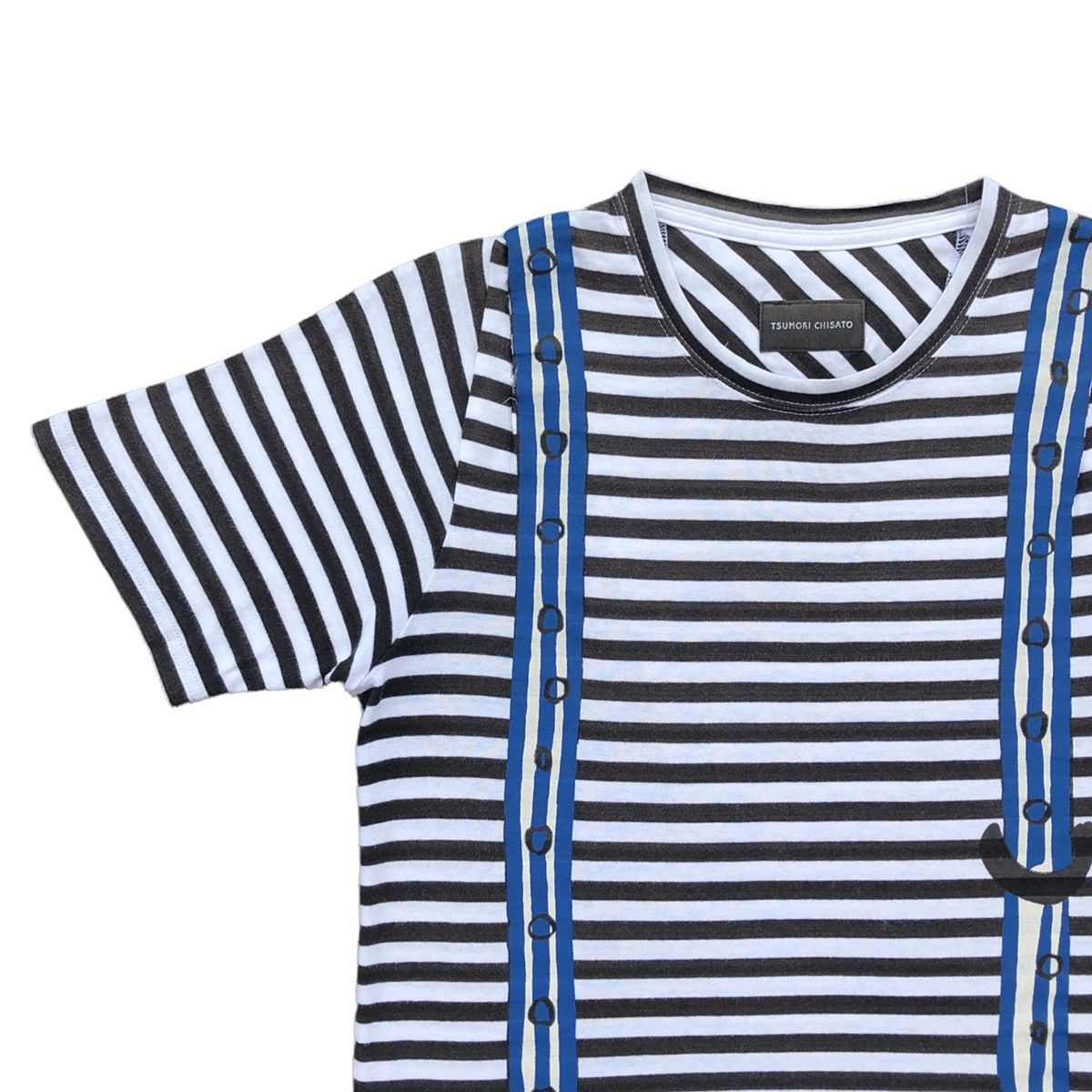 Issey Miyake Tsumori Chisato Issey Miyake Border Line Tee Size US M / EU 48-50 / 2 - 2 Thumbnail