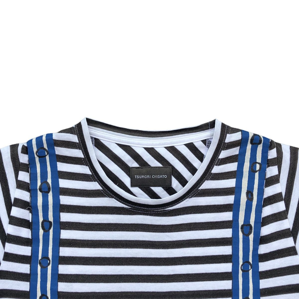 Issey Miyake Tsumori Chisato Issey Miyake Border Line Tee Size US M / EU 48-50 / 2 - 4 Thumbnail