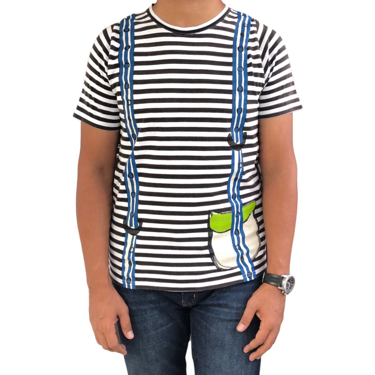 Issey Miyake Tsumori Chisato Issey Miyake Border Line Tee Size US M / EU 48-50 / 2 - 12 Thumbnail