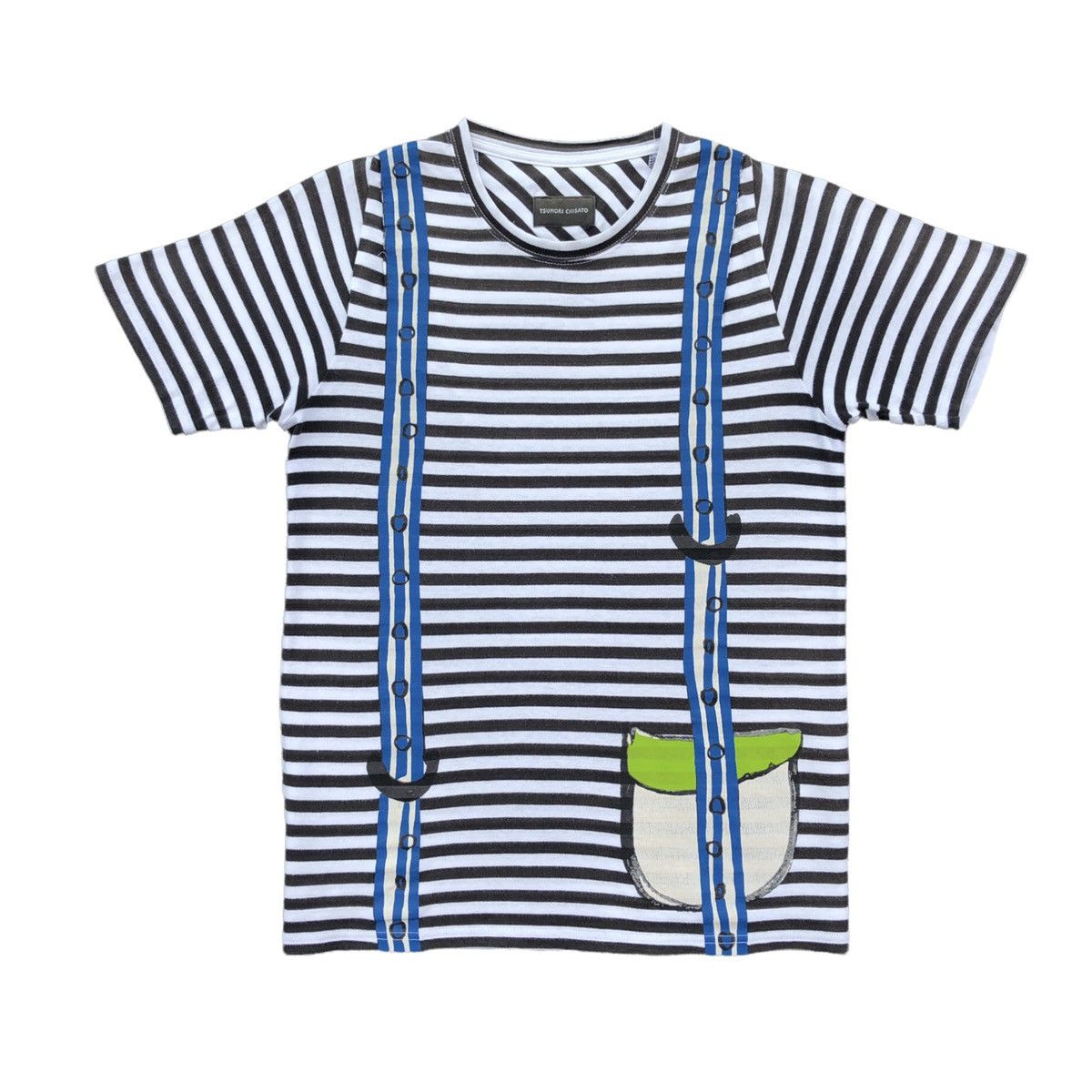 Issey Miyake Tsumori Chisato Issey Miyake Border Line Tee Size US M / EU 48-50 / 2 - 1 Thumbnail