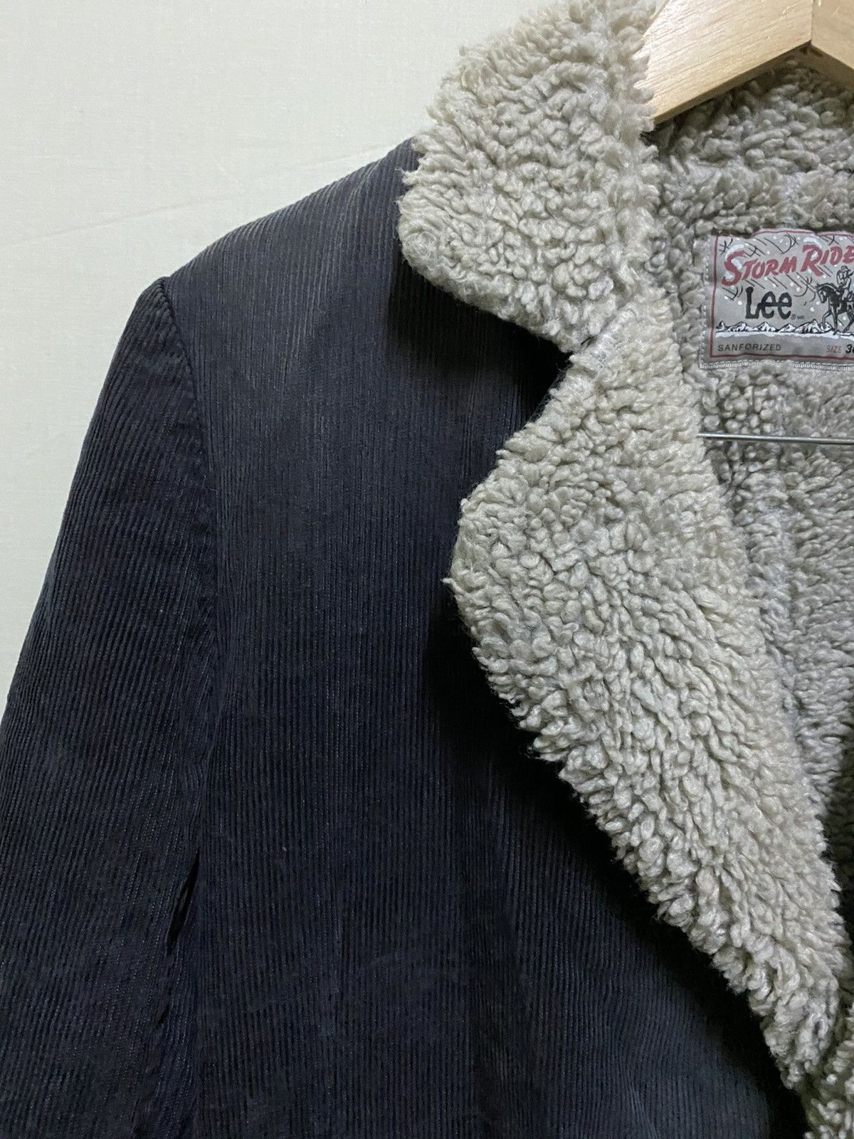 Lee × Vintage Lee Storm Rider Corduroy Fleece Blanket Jacket Size US M / EU 48-50 / 2 - 2 Thumbnail