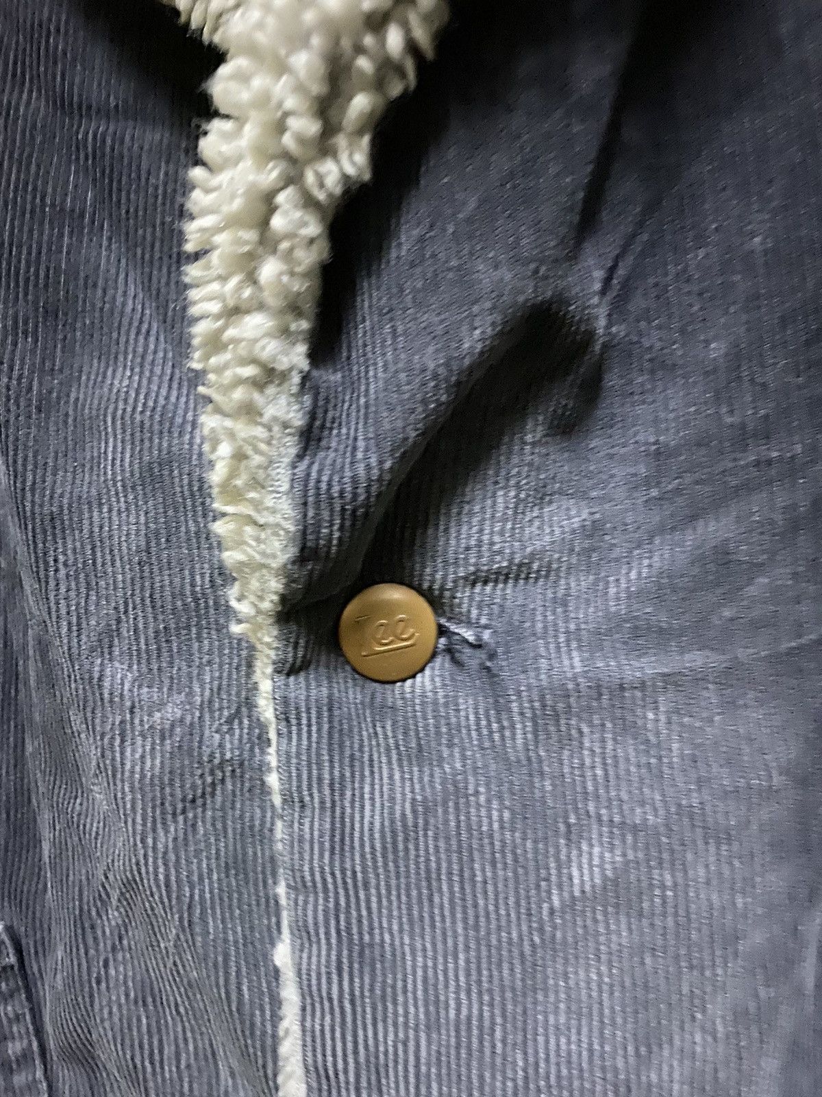 Lee × Vintage Lee Storm Rider Corduroy Fleece Blanket Jacket Size US M / EU 48-50 / 2 - 4 Thumbnail