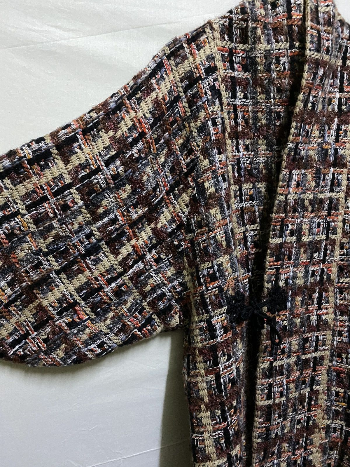Japanese Brand Vintage Knit Kimono Blanket Rare Colour Size US M / EU 48-50 / 2 - 3 Thumbnail