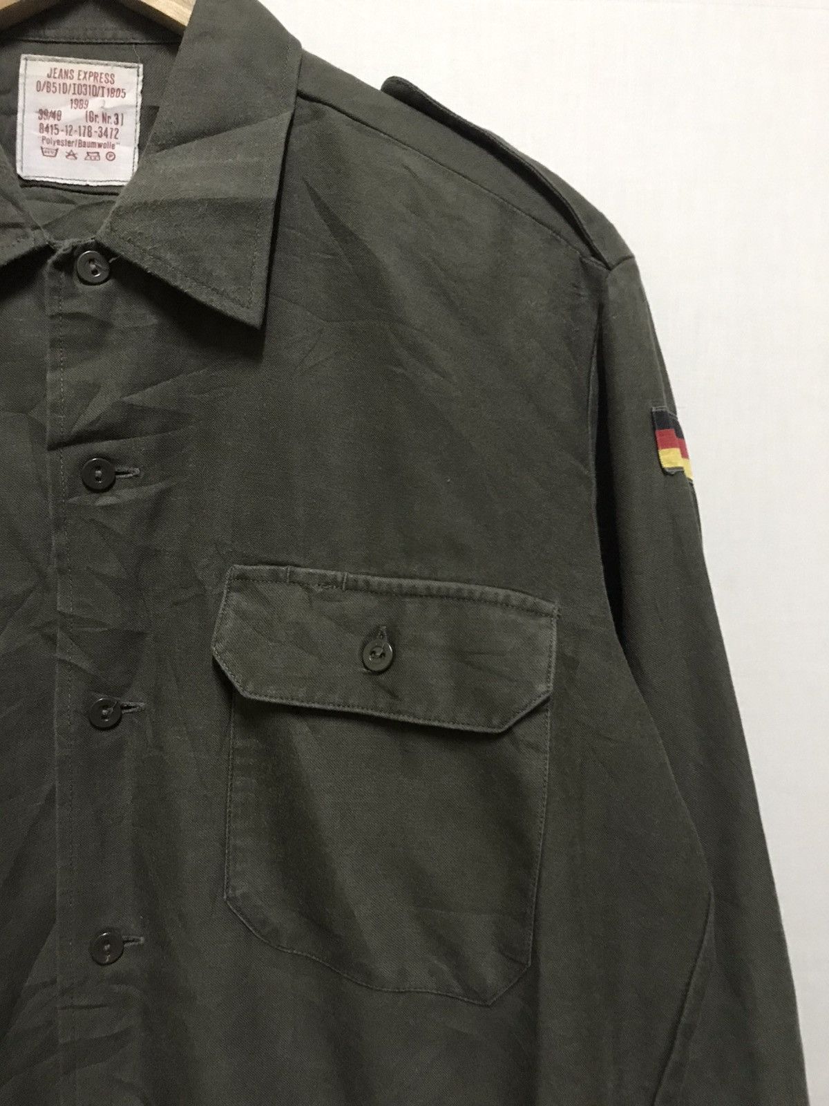 Other JEANS EXPRESS GERMAN NAZI ARMY VINTAGE RARE DESIGN Size US L / EU 52-54 / 3 - 3 Thumbnail