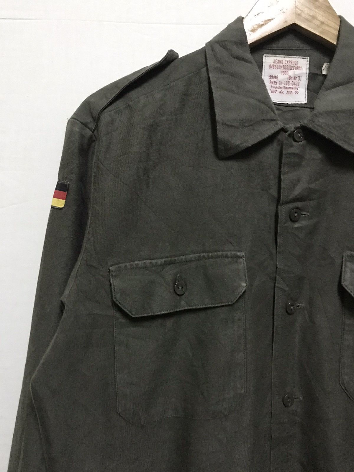 Other JEANS EXPRESS GERMAN NAZI ARMY VINTAGE RARE DESIGN Size US L / EU 52-54 / 3 - 2 Thumbnail
