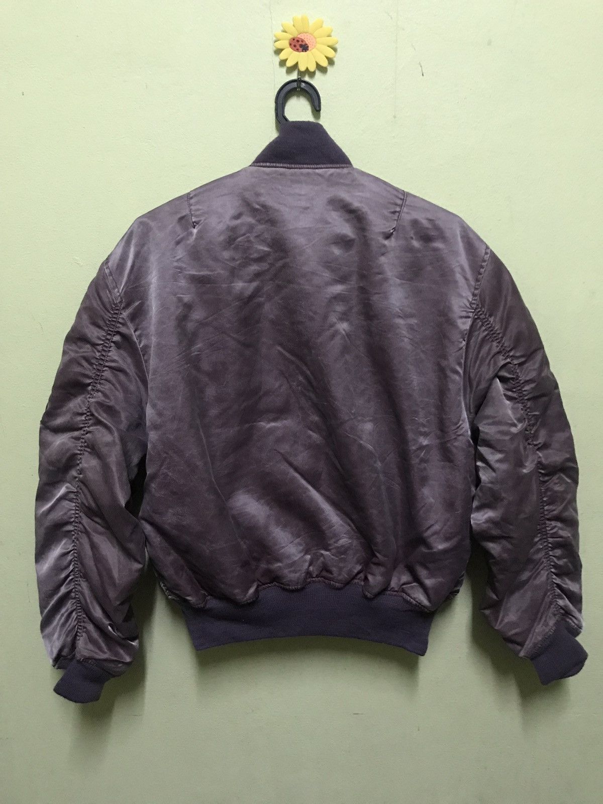 Japanese Brand Filght Jacket Maroon Size US M / EU 48-50 / 2 - 6 Thumbnail