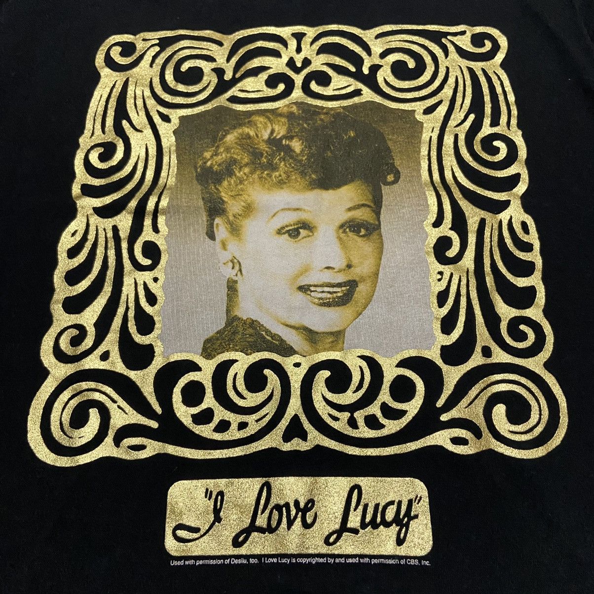 Vintage Vintage 90s I Love Lucy TV/Movie Promo Sitcom Tshirt Size US M / EU 48-50 / 2 - 2 Thumbnail
