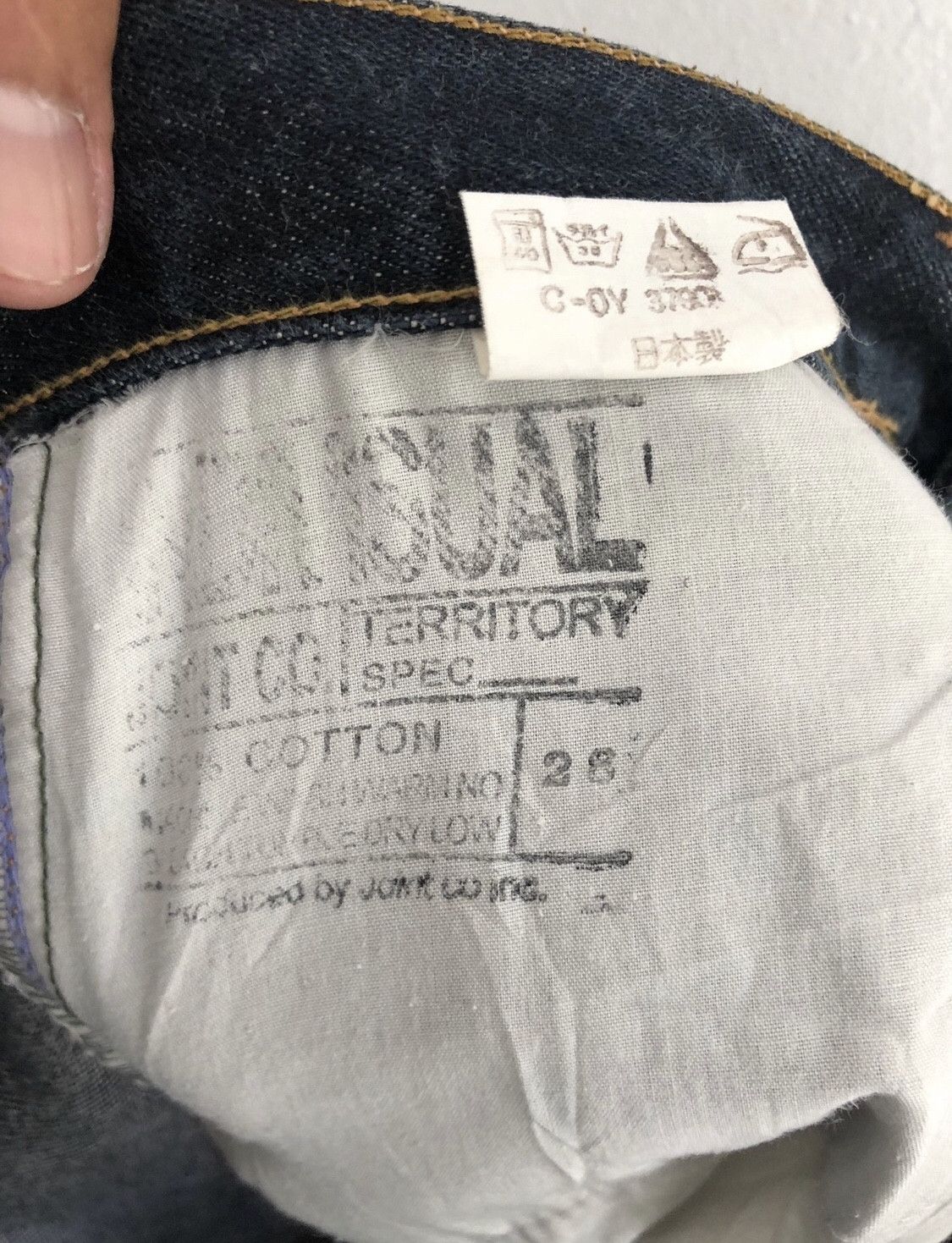 If Six Was Nine × Japanese Brand japanese brand nice design denim jeans Fashion Week cw21 Size US 28 / EU 44 - 9 Thumbnail