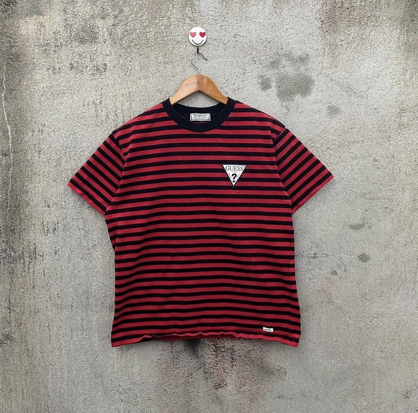 Georges Marciano Guess stripe tshirt Size US L / EU 52-54 / 3 - 1 Thumbnail