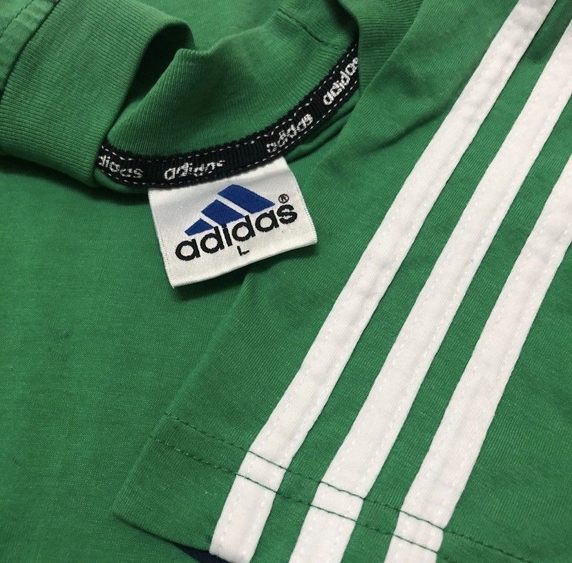 Adidas Vintage 90s adidas equipment tshirt Size US L / EU 52-54 / 3 - 3 Thumbnail