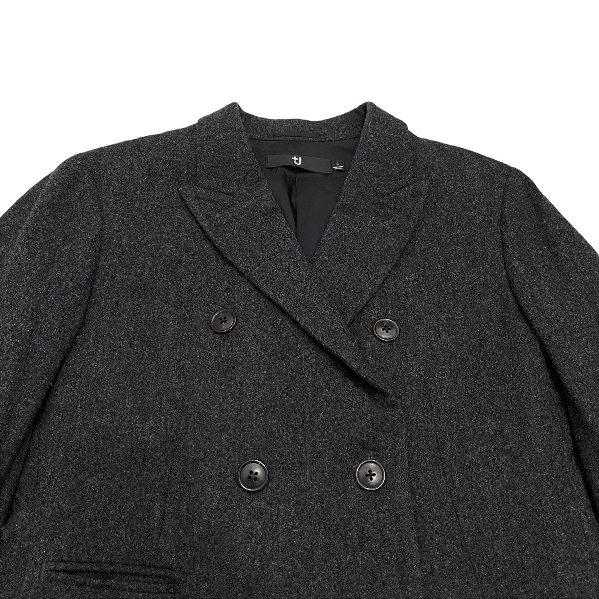 Jil Sander × Uniqlo Jil Sander Uniqlo Wool Trench Coat Size US L / EU 52-54 / 3 - 3 Thumbnail