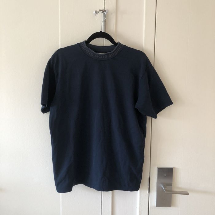 Acne studios navid tee hot sale black