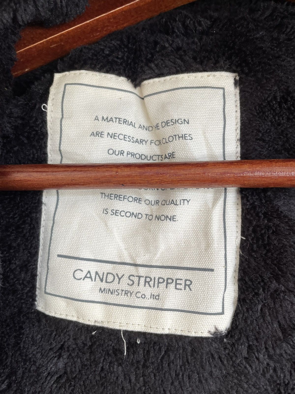 Japanese Brand CANDY STRIPPER MINISTRY HYBRID PARKAS Size US M / EU 48-50 / 2 - 9 Thumbnail