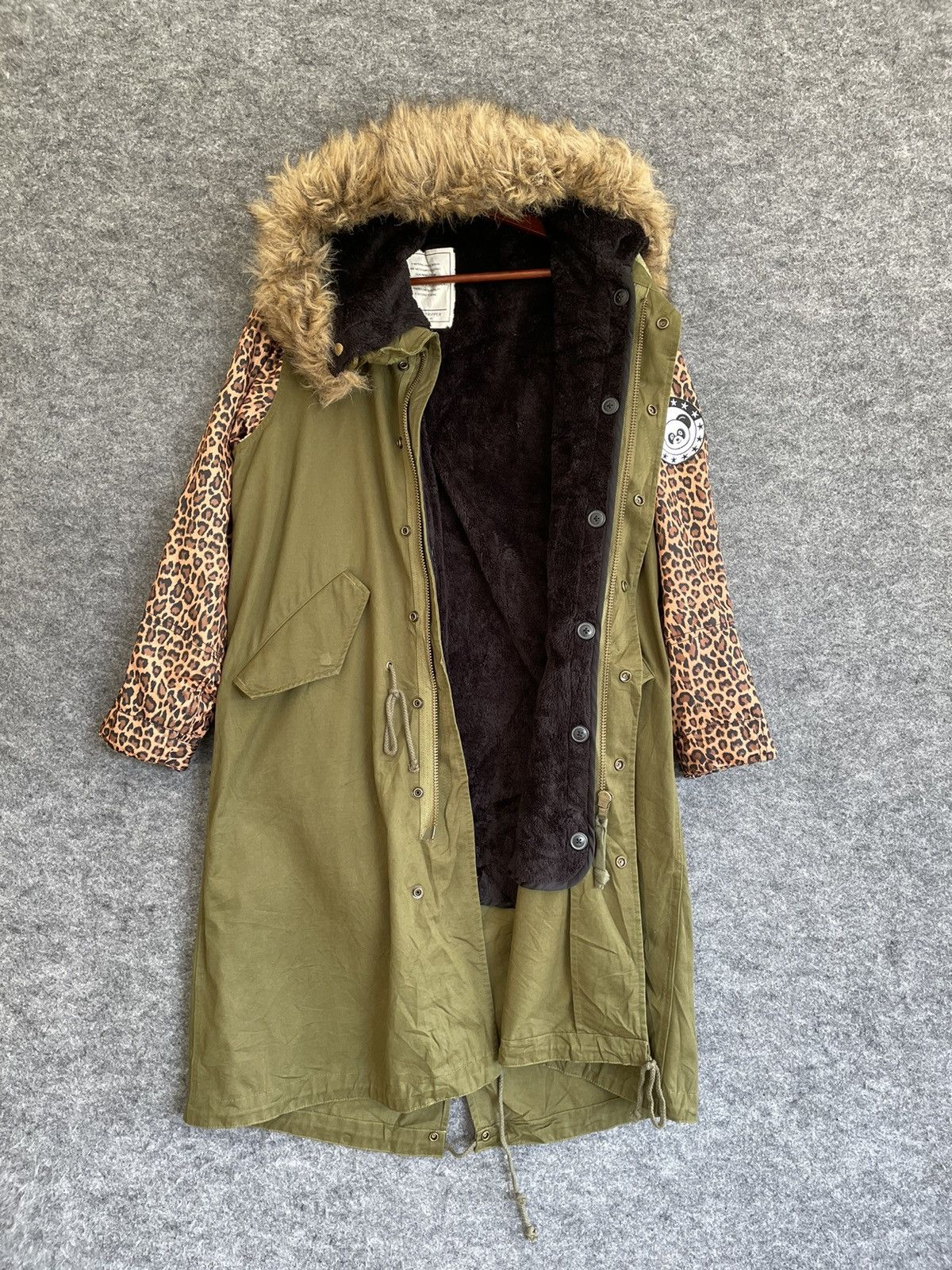 Japanese Brand CANDY STRIPPER MINISTRY HYBRID PARKAS Size US M / EU 48-50 / 2 - 5 Thumbnail