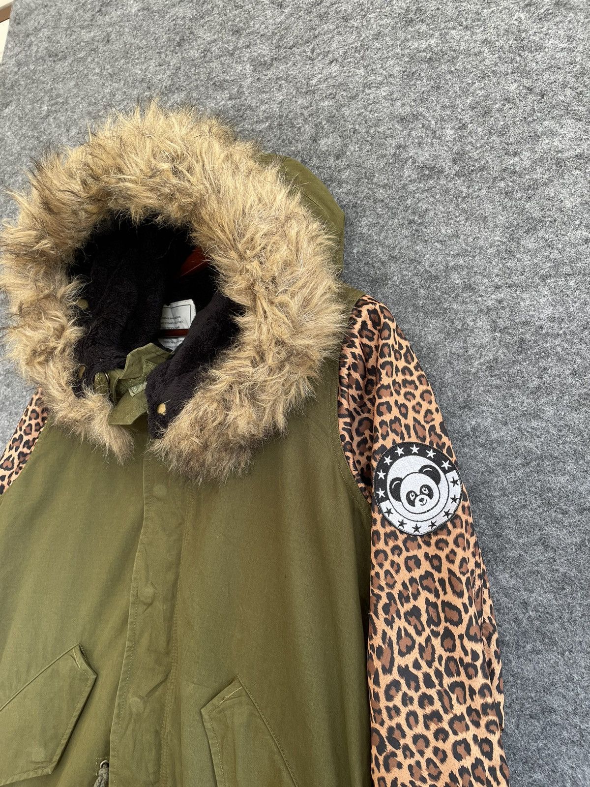 Japanese Brand CANDY STRIPPER MINISTRY HYBRID PARKAS Size US M / EU 48-50 / 2 - 6 Thumbnail